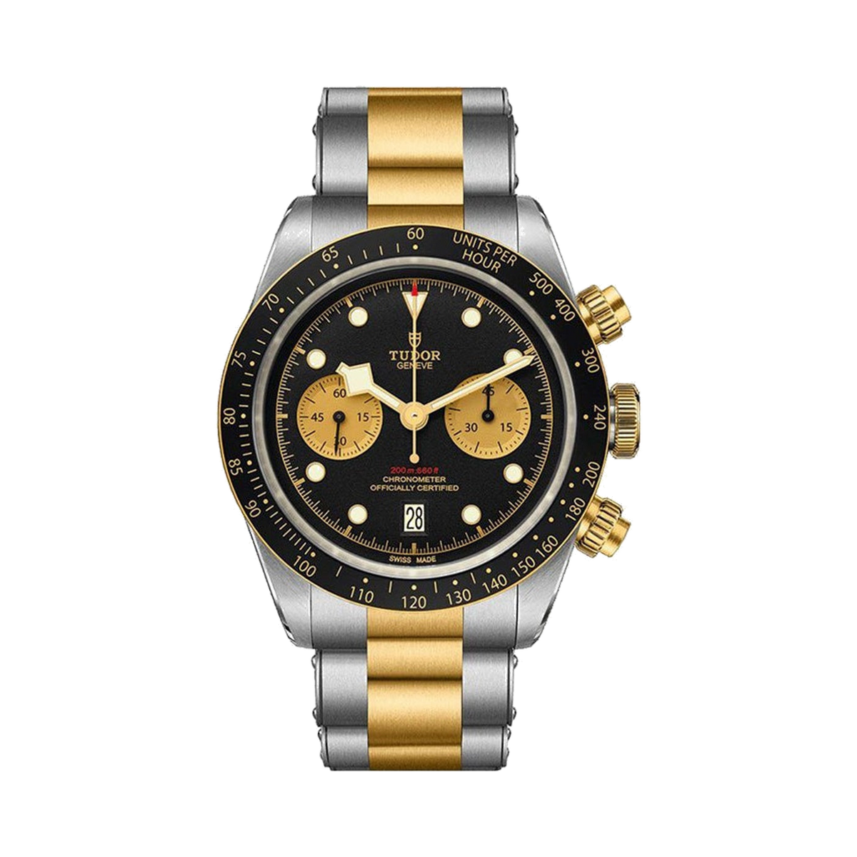 Tudor Black Bay Chrono S&G Black dial