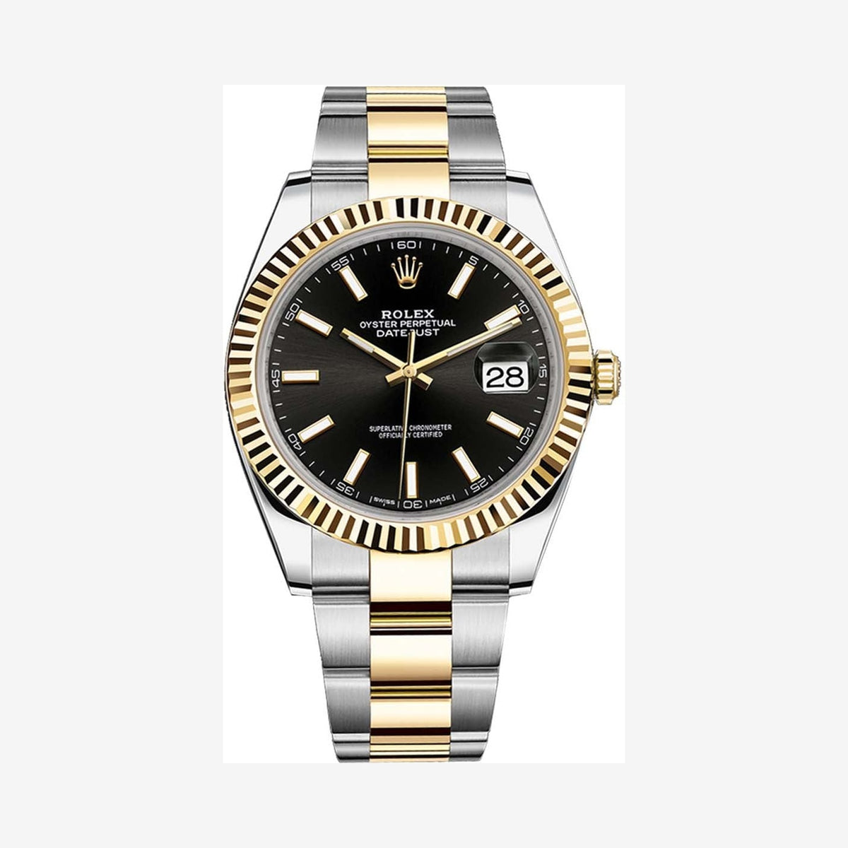 Rolex Datejust 41 Two-Toned YG Oystersteel Men's Watch