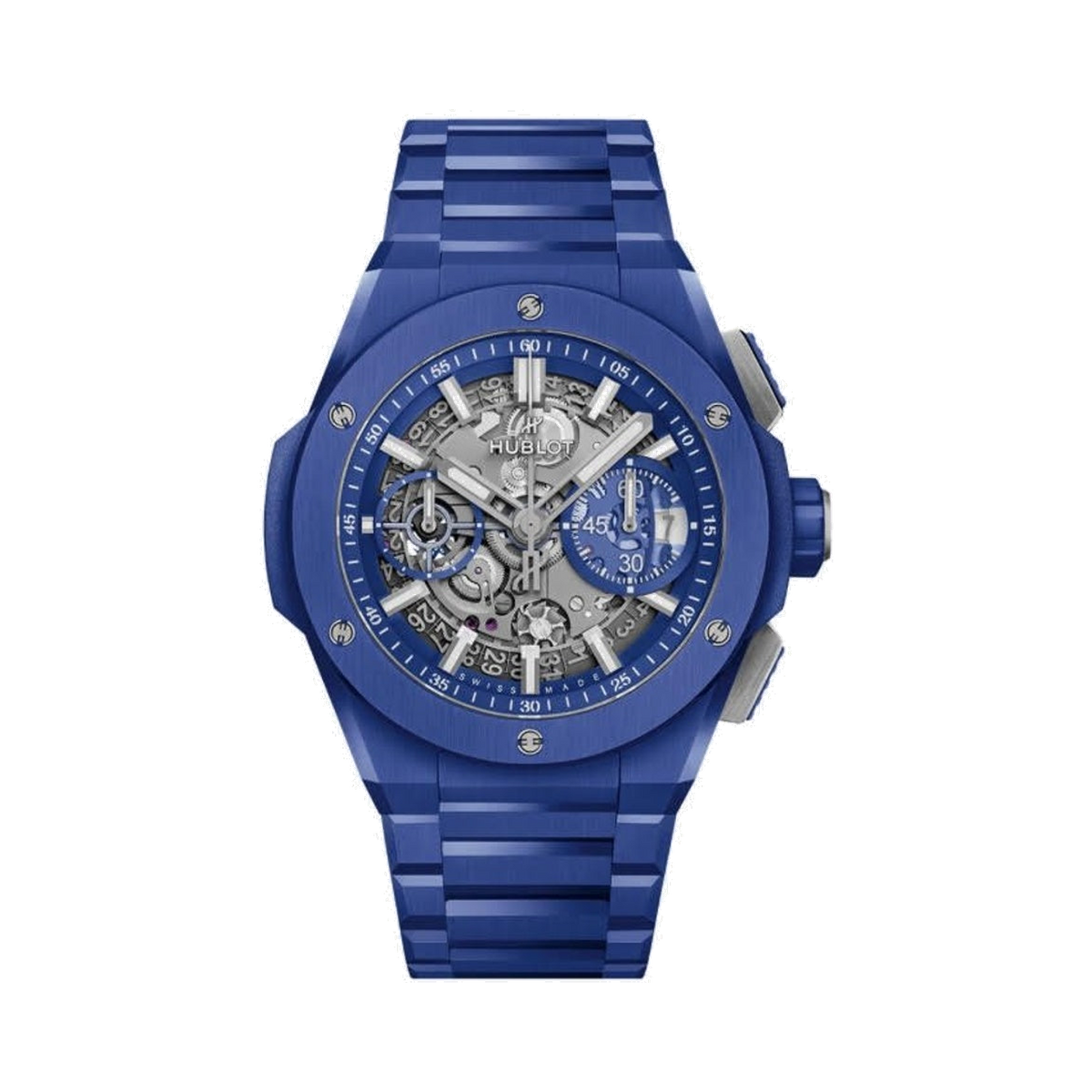 HUBLOT INTEGRATED BLUE CERAMIC