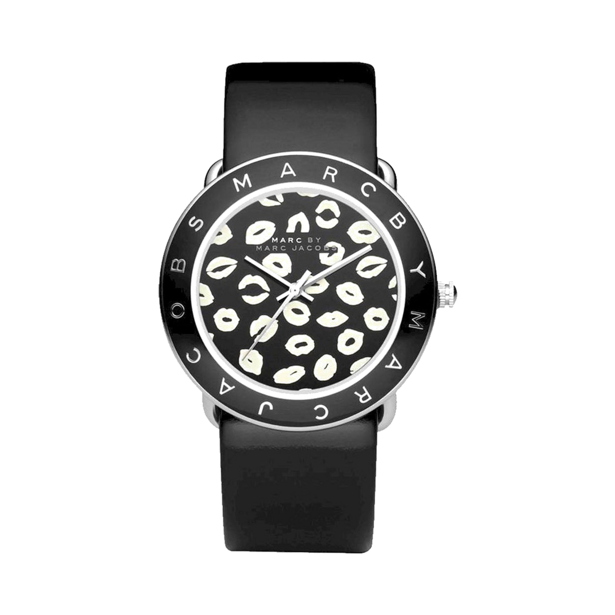 Marc by Marc Jacobs Black Lips Wristwatch