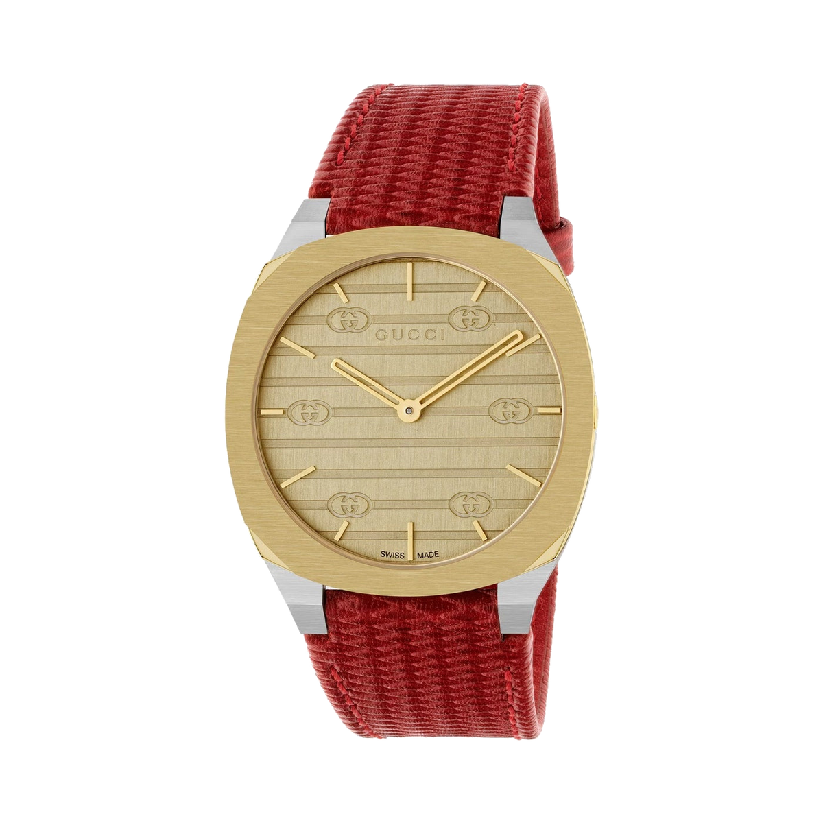 Gucci Gucci 25H Quartz Gold 34mm Women Watch