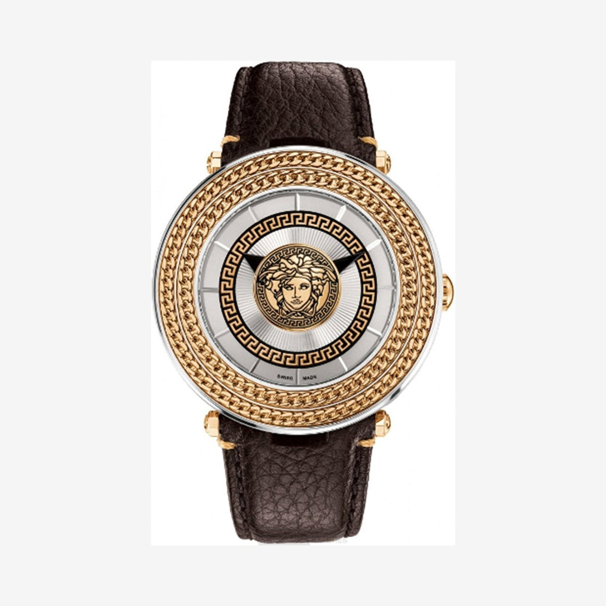 Versace 46 mm V-Metal Wristwatch