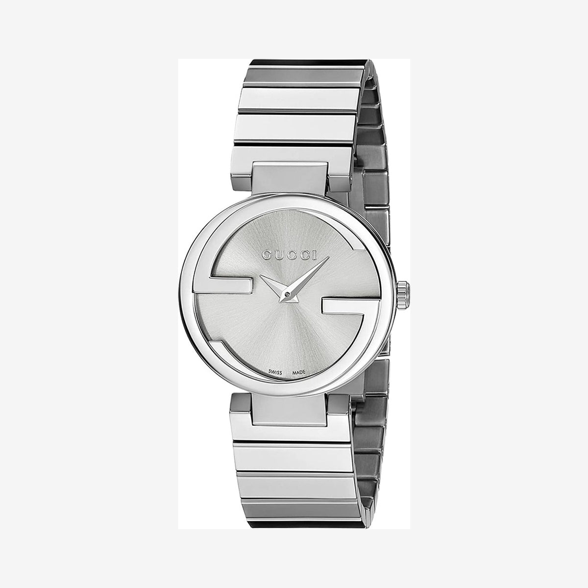 Gucci Interlocking 29 mm Silver Wristwatch