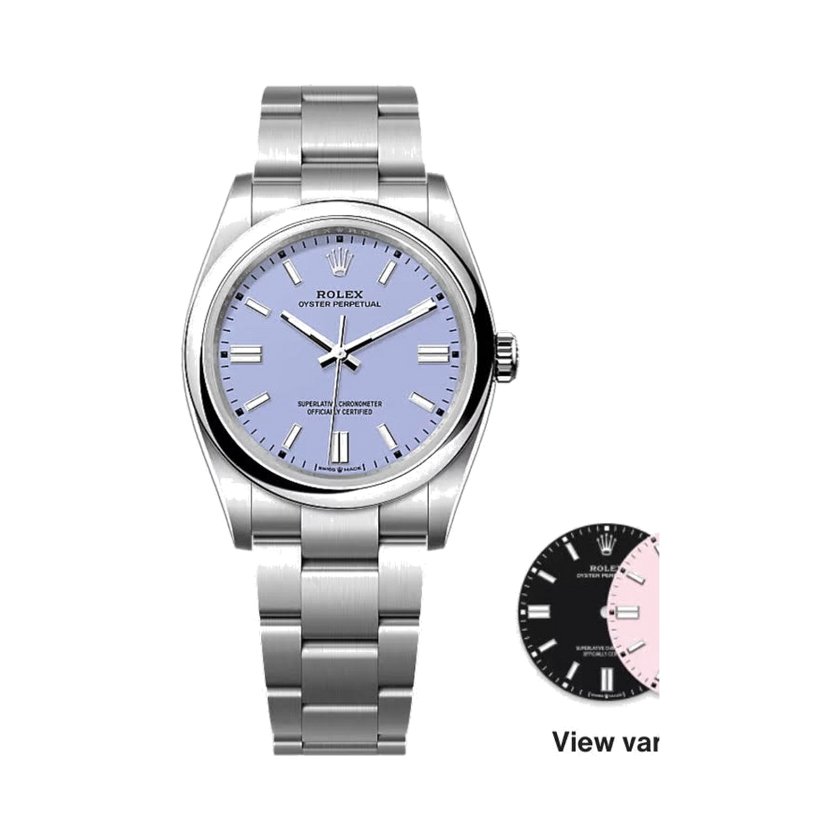 Rolex Oyster Perpetual 36 Lavender blue Dial 2026