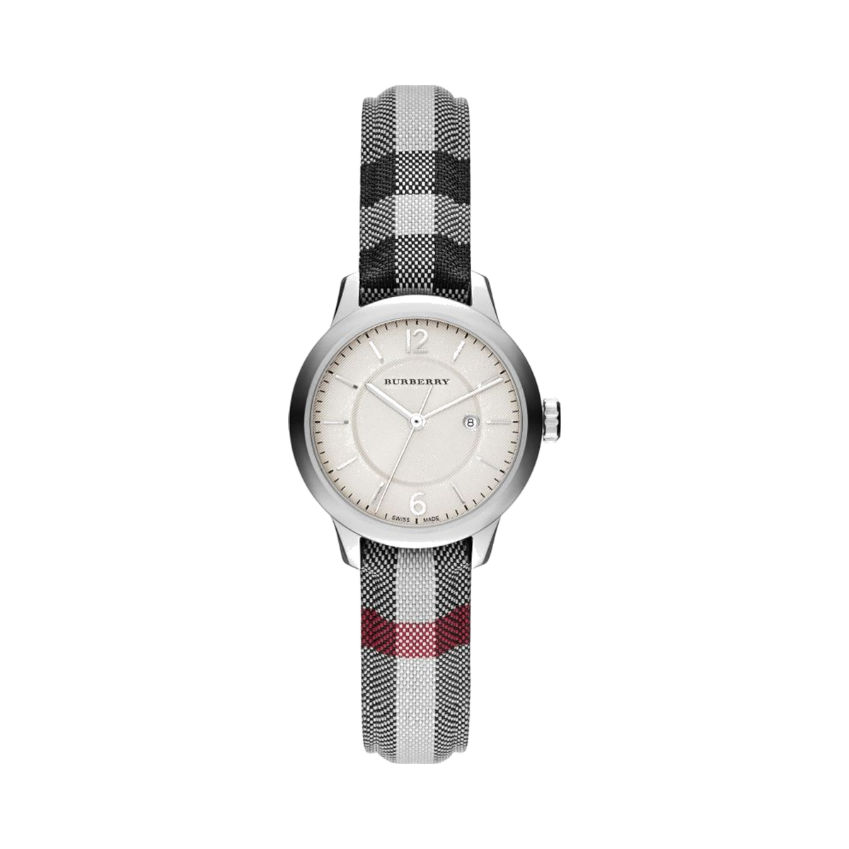 Burberry Ladies Watch The Classic Horseferry 32mm Silver