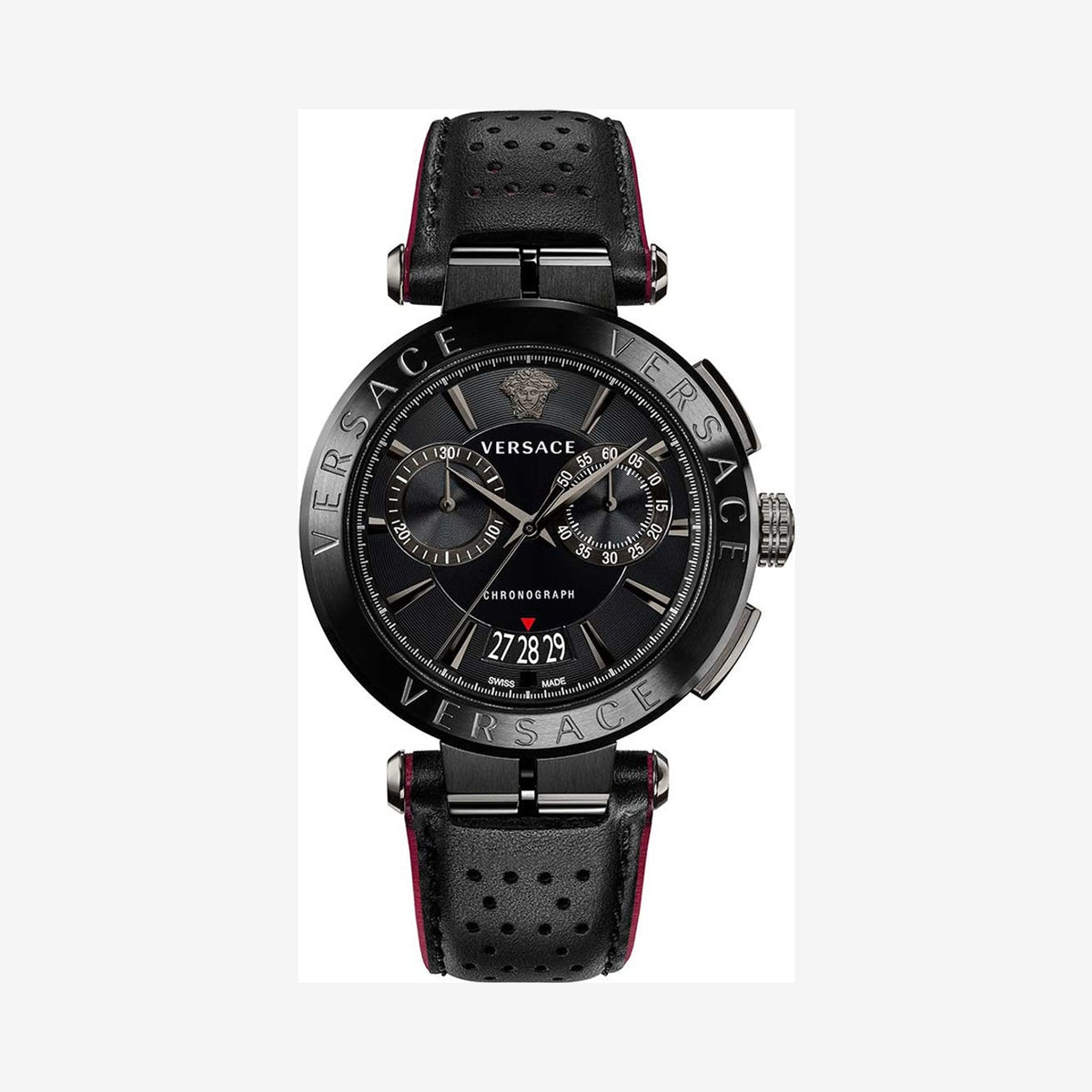 Versace Aion 45 mm Black Wristwatch