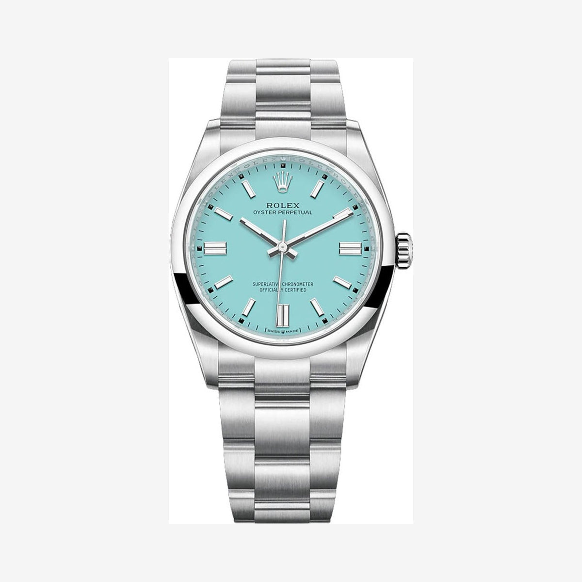 Rolex Oyster Perpetual 36 Turquoise blue Dial 2026