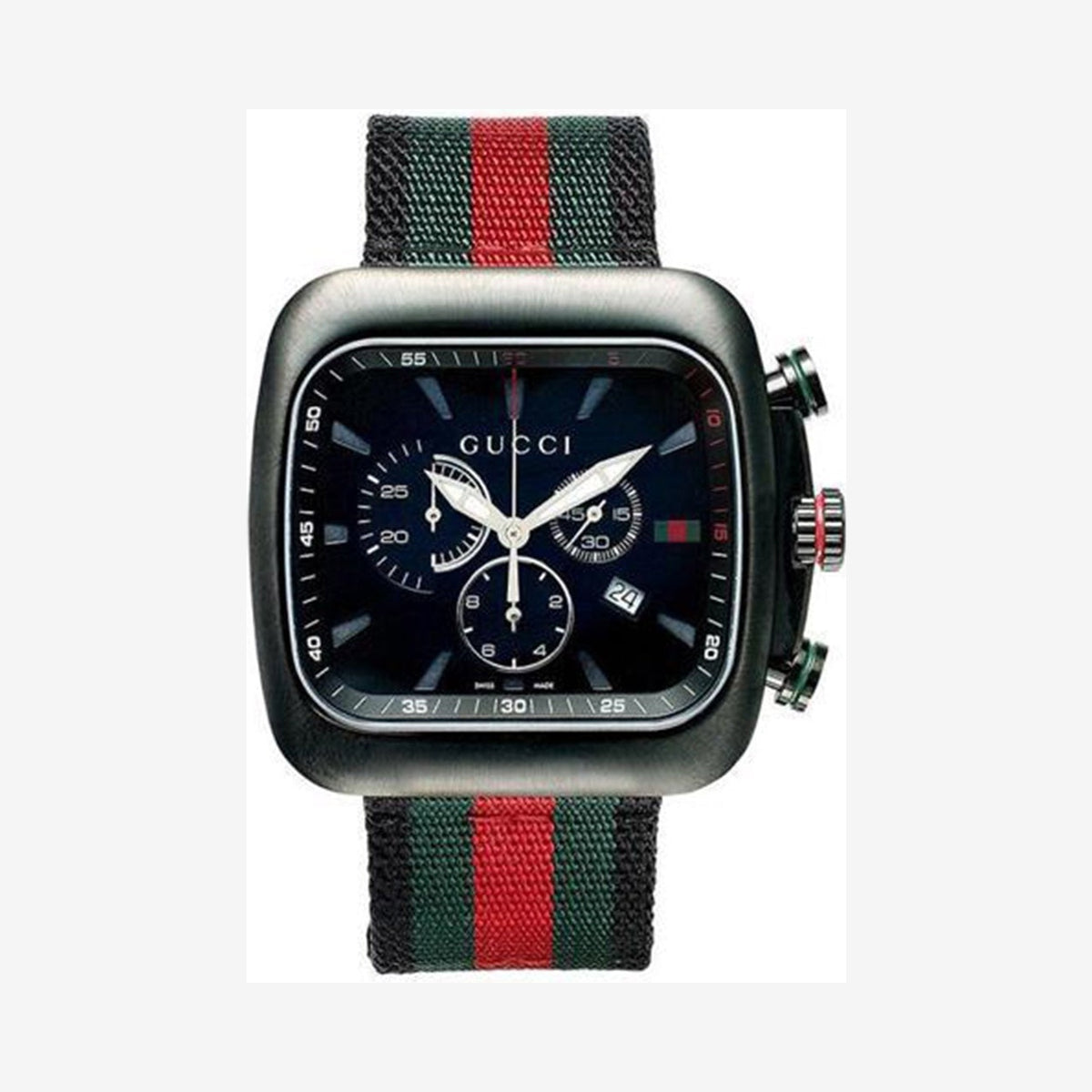 Gucci G-Coupe Red and Green Wristwatch