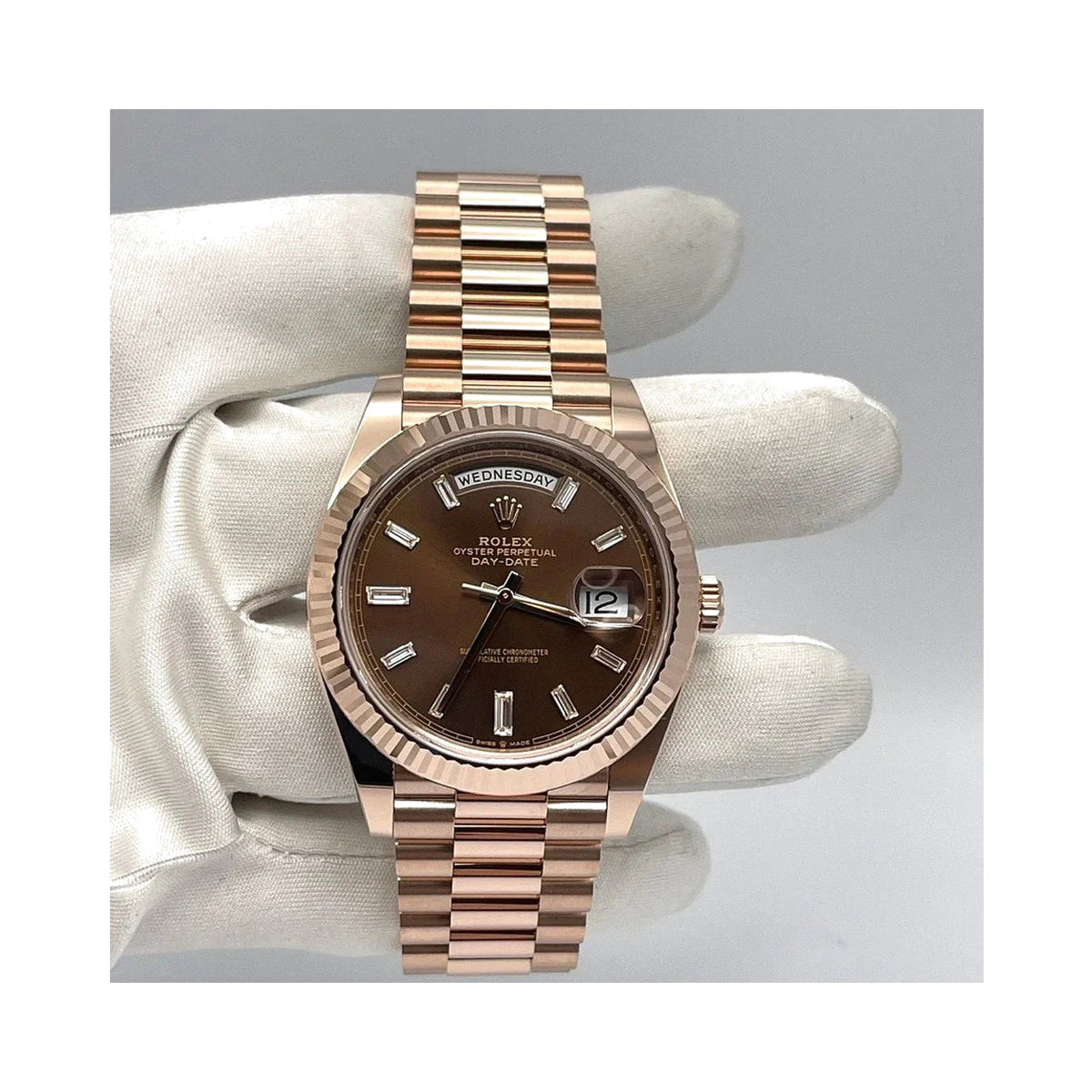 Rolex Day-Date Oyster 40mm Everrose Gold Watch