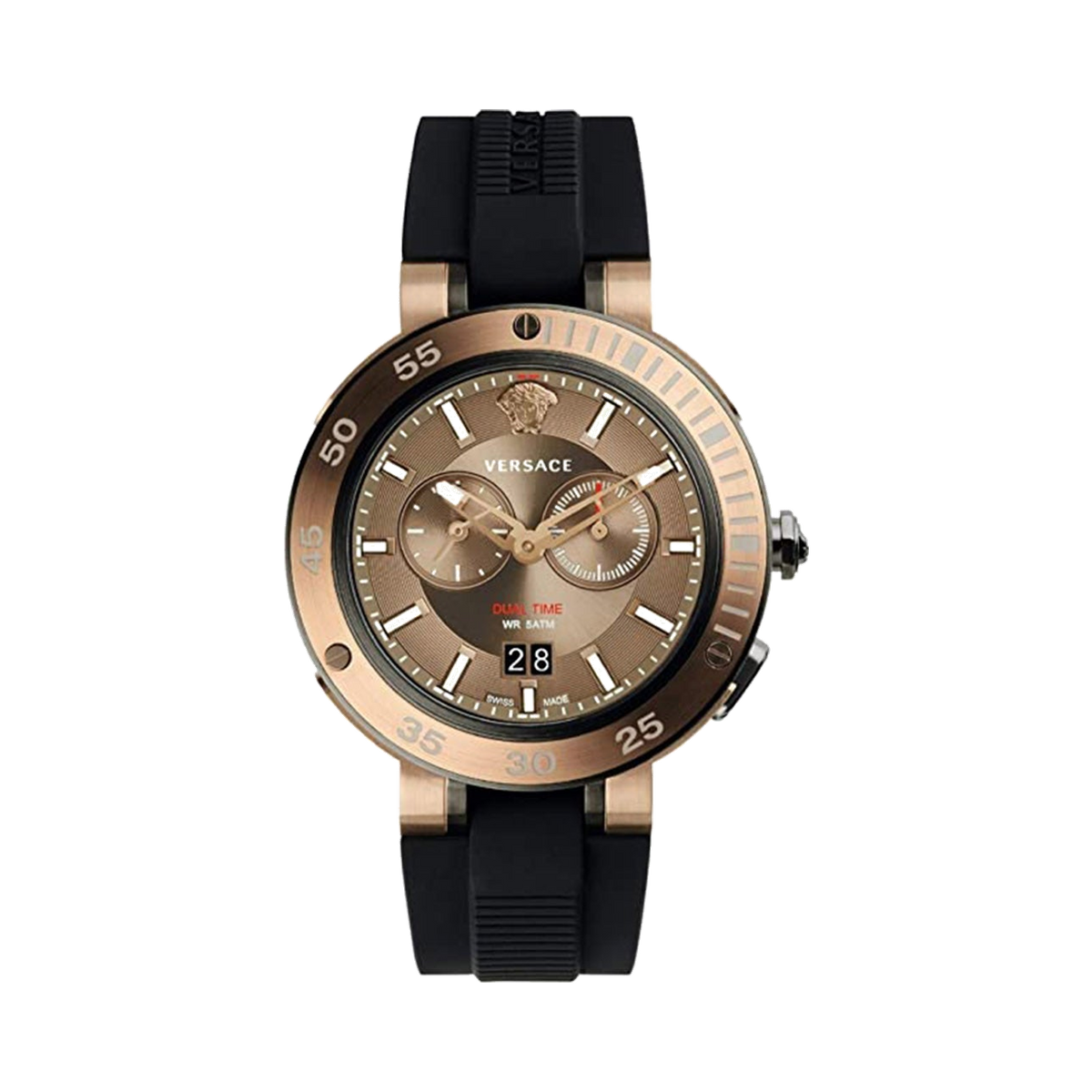 Versace V-Extreme Brown Dial Wristwatch