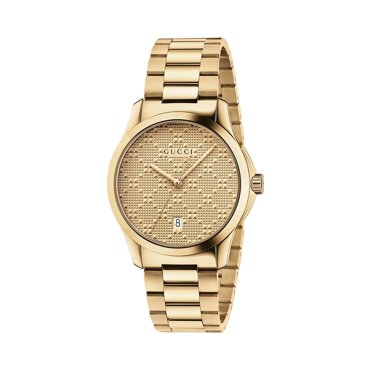 Gucci G-timeless Yellow Gold PVD Wristwatch