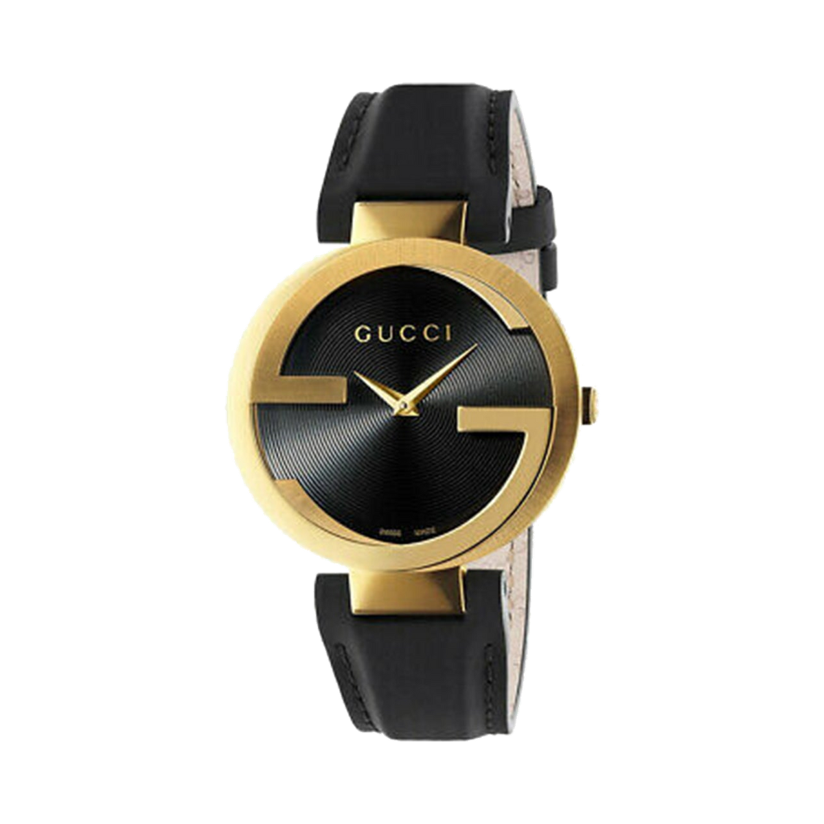 Gucci Interlocking G Gold Tone Wristwatch