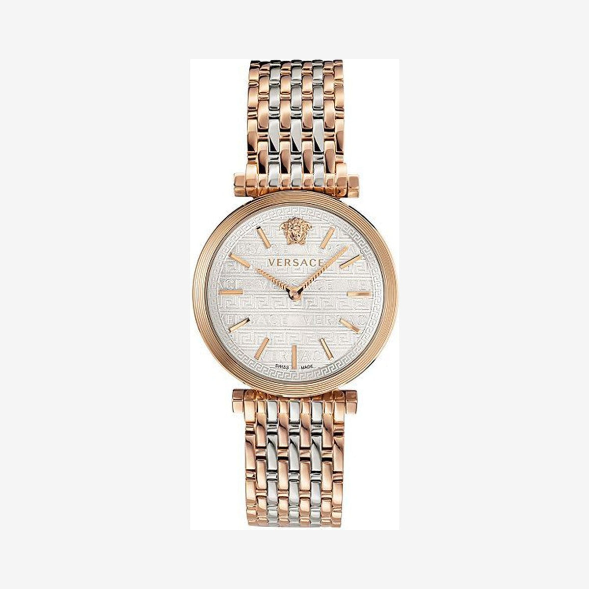 Versace V-Twist Two-Tone 36 mm Wristwatch