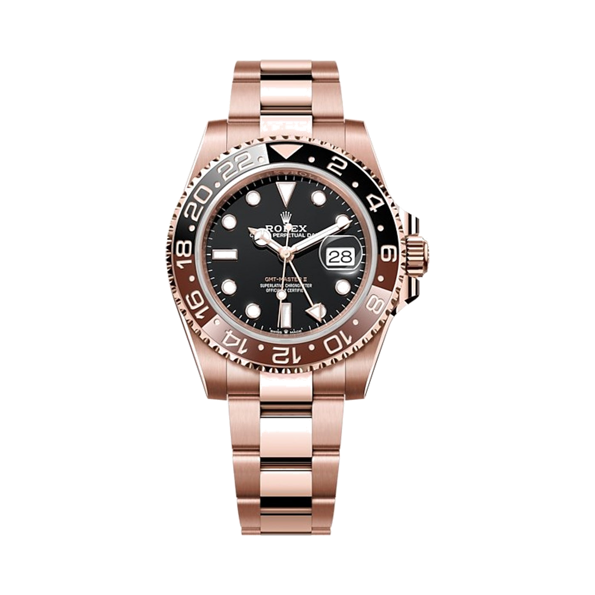 Rolex GMT-Master II 18 kt Ever Rose Gold Men's Watch