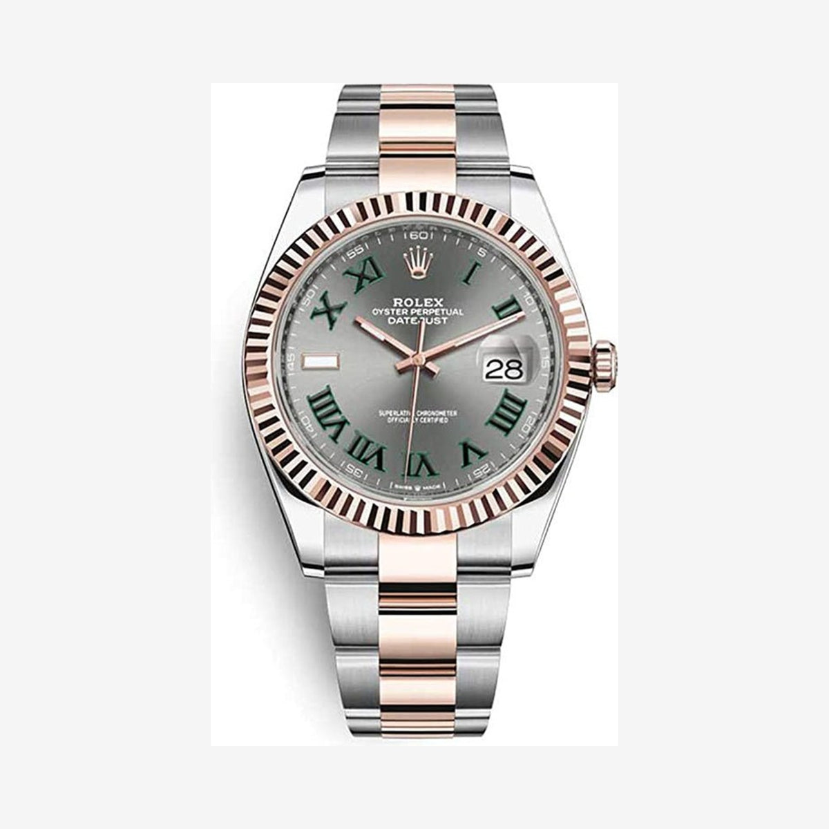 Rolex Datejust 41 Two-Toned Oystersteel Men's Watch