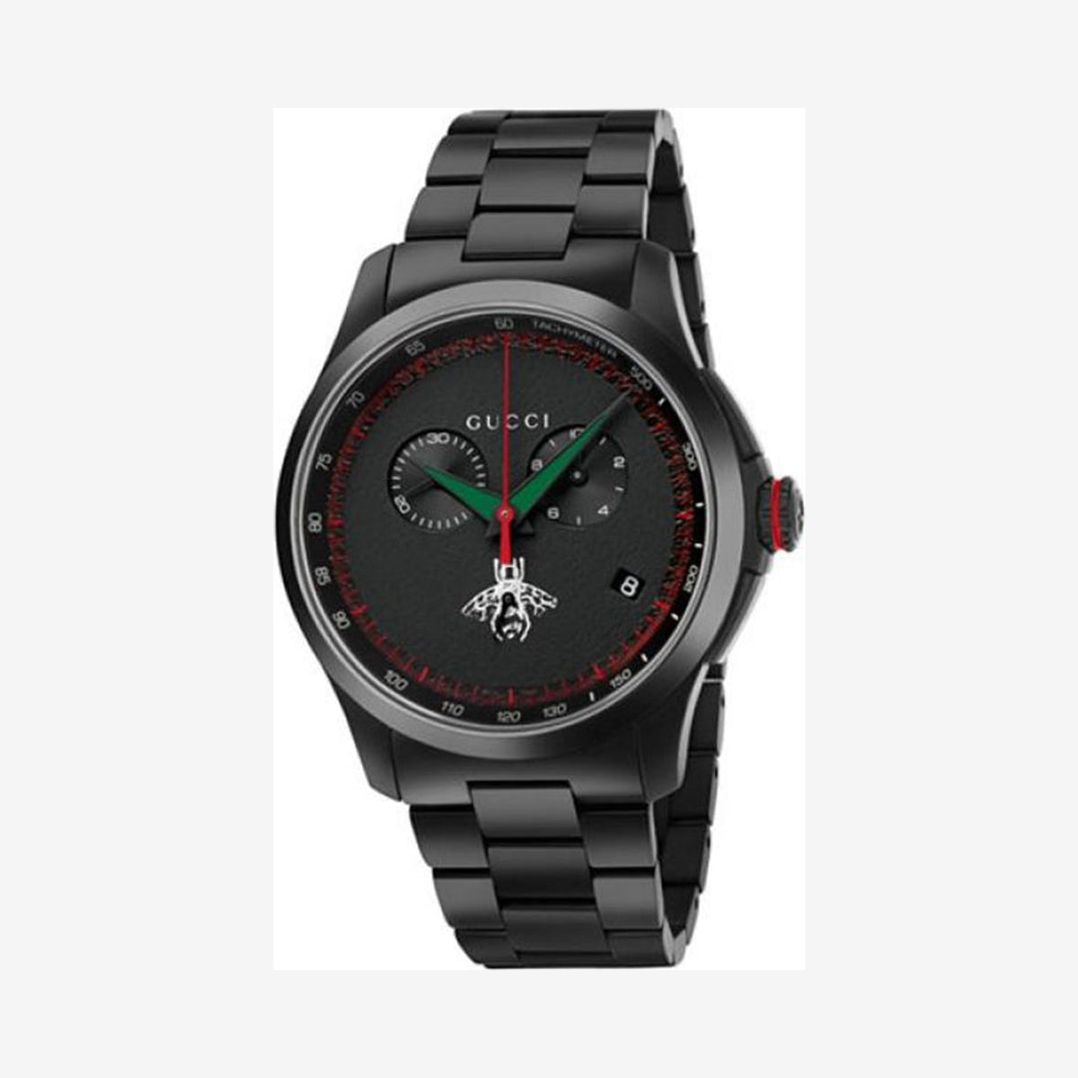 Gucci G-Timeless Black Chronograph Watch