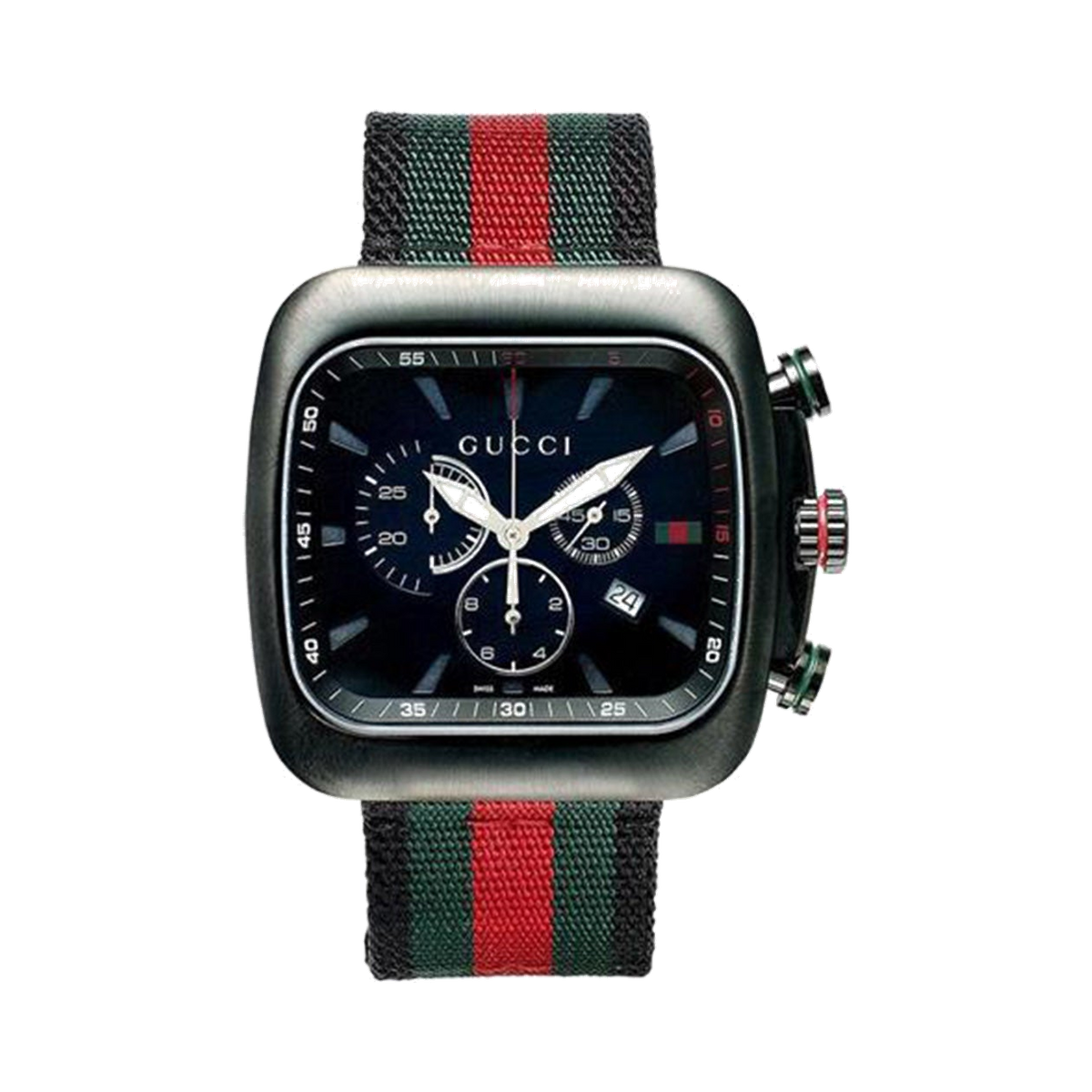 Gucci G - Coupe Red and Green Wristwatch - Lc Watches
