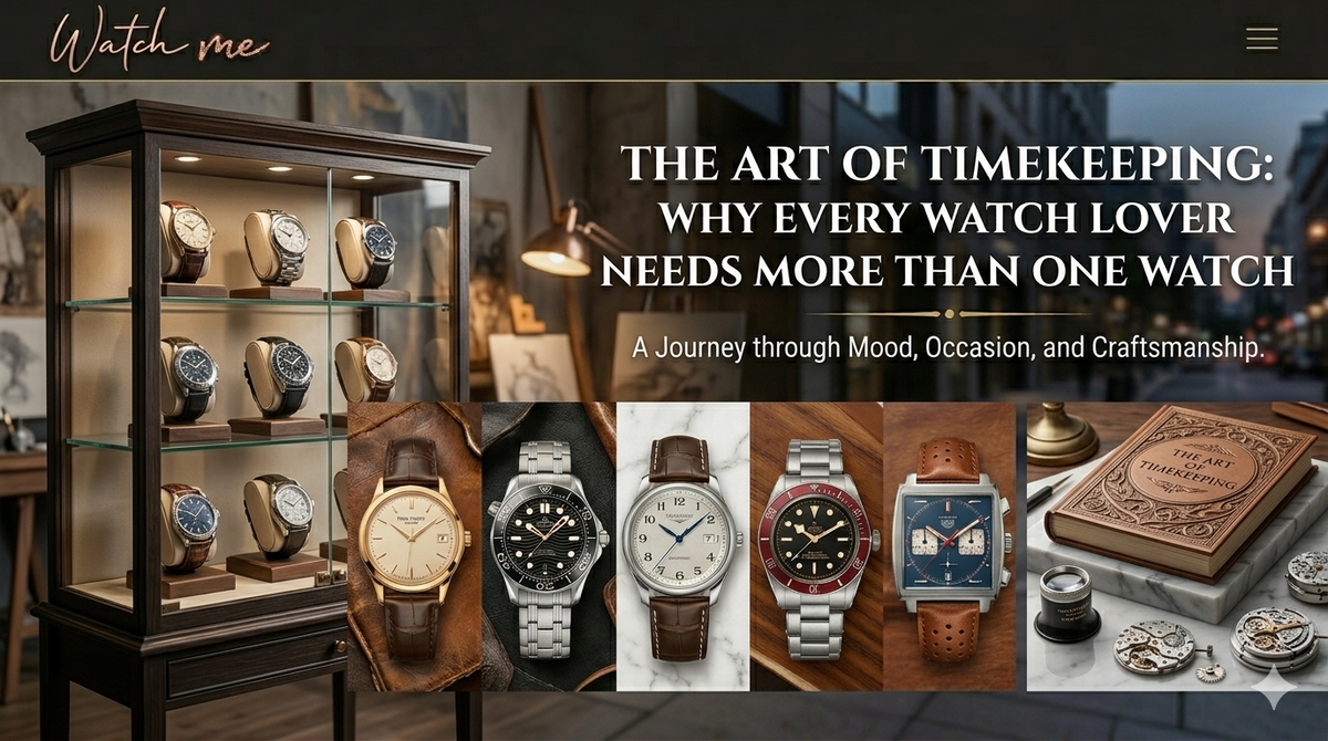 The Art of Timekeeping: Why Every Watch Lover Needs More Than One Watch
