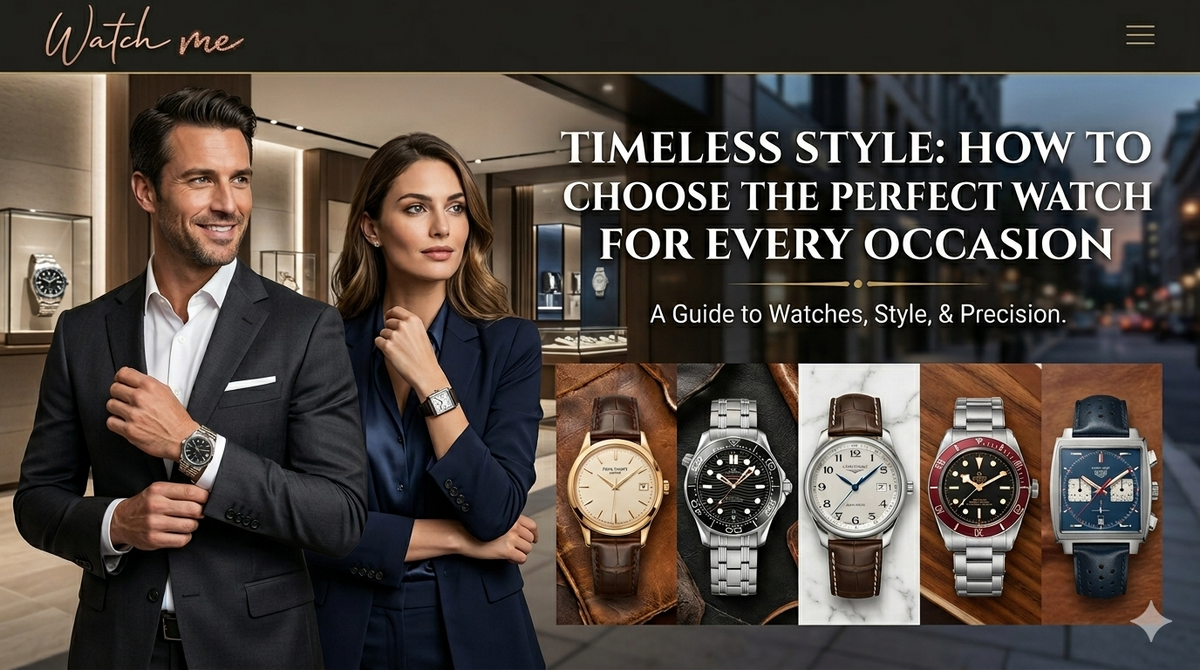 Timeless Style: How to Choose the Perfect Watch for Every Occasion