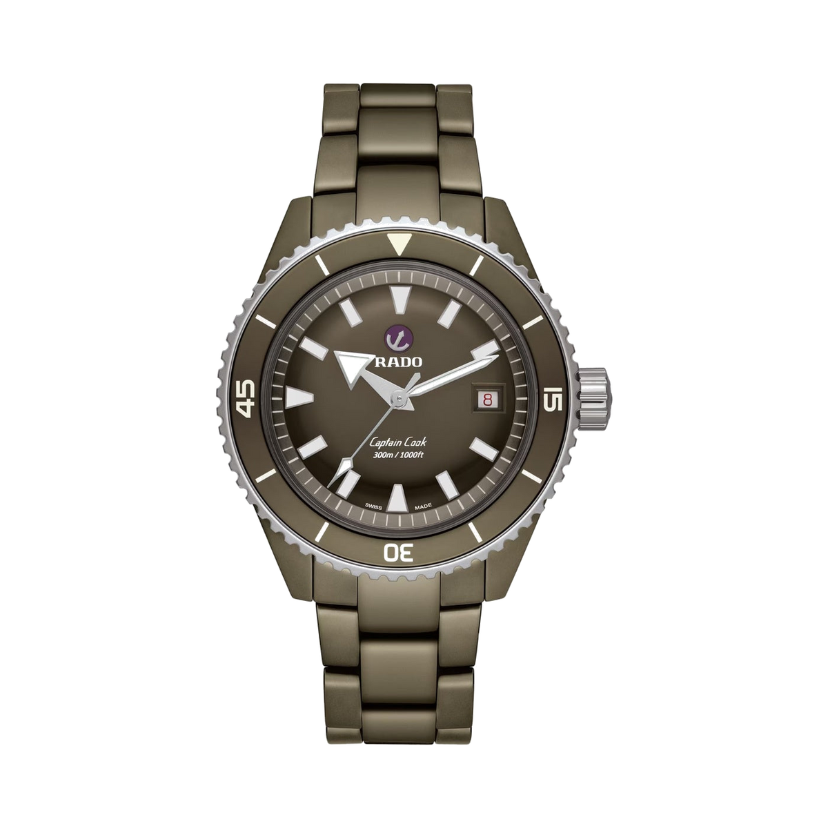 Rado Captain Cook High-Tech Ceramic Diver Men Watch