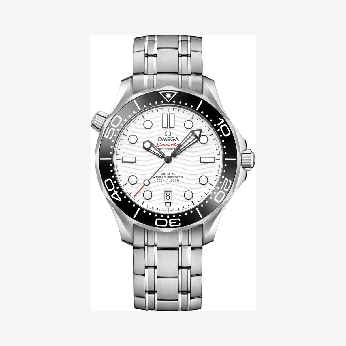 Omega Seamaster Diver White Dial Men Watch 2026