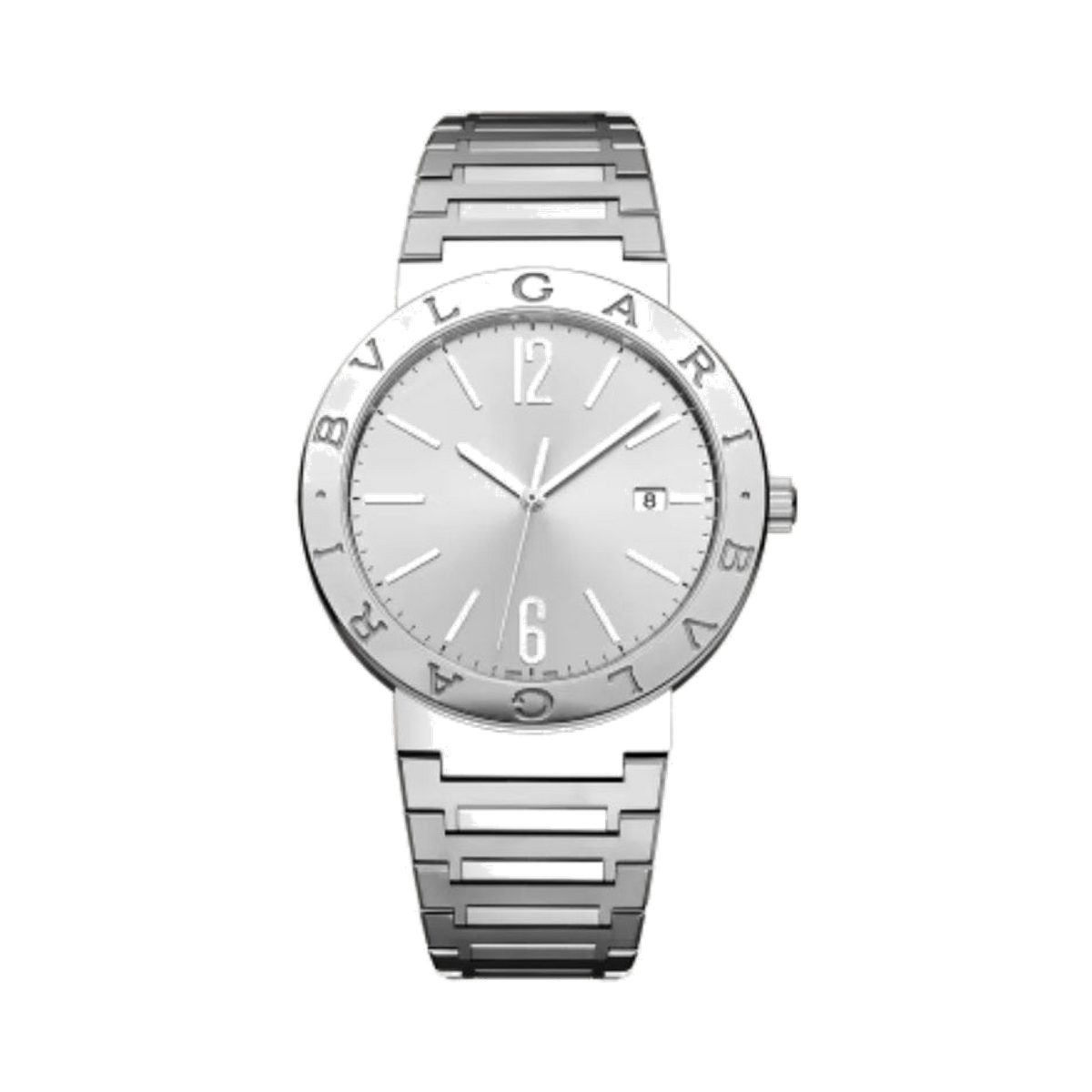 Bvlgari  Silver Dial 41 mm Watch