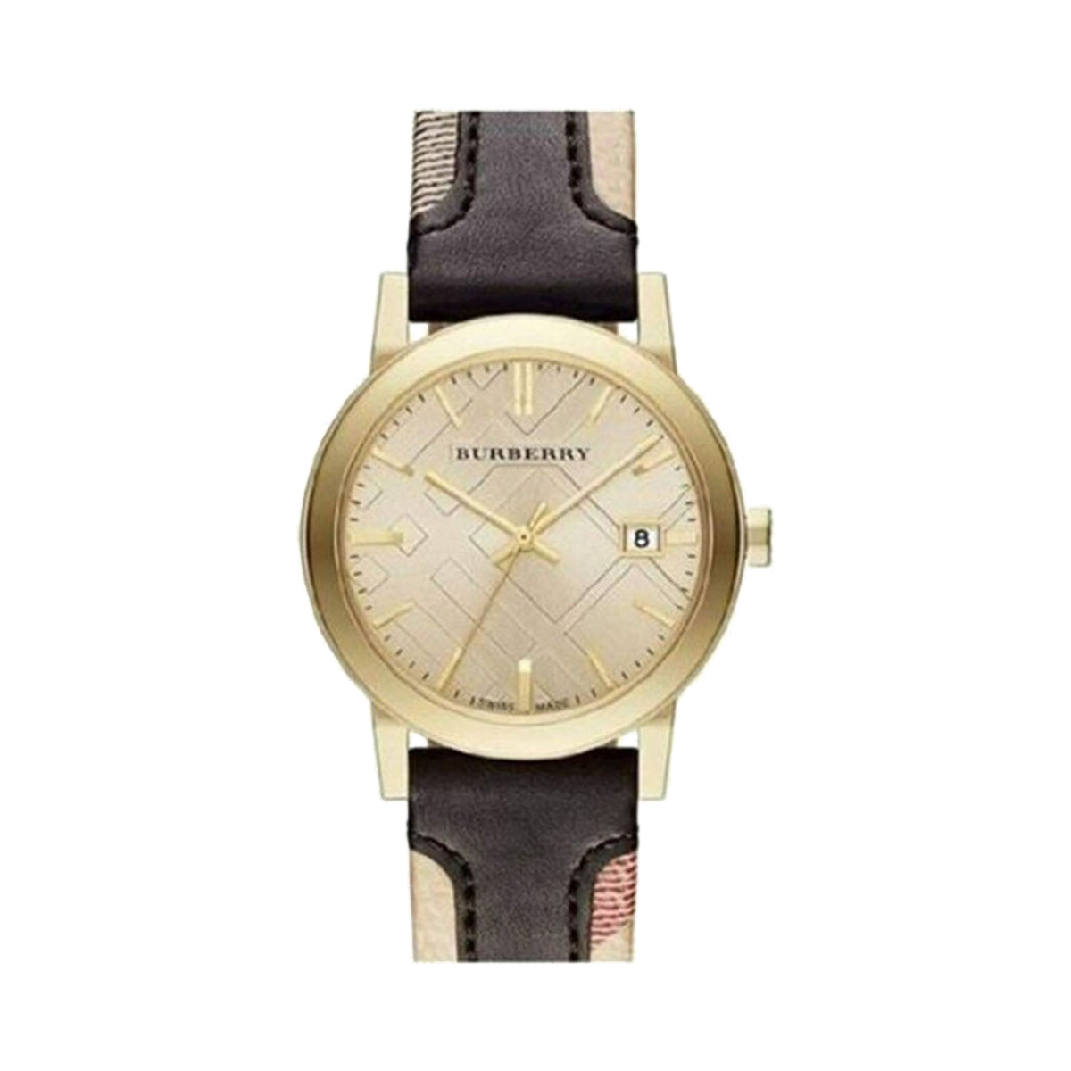 Burberry Unisex Double Leather Wristwatch