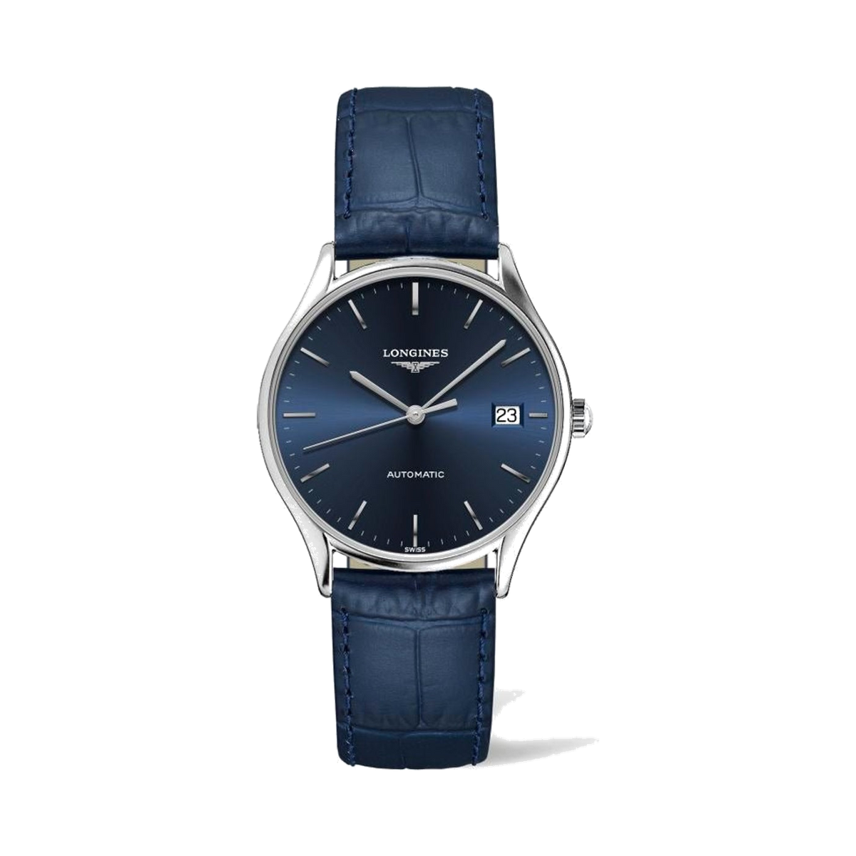 Longines Lyre Blue/Leather Ø35 mm watch