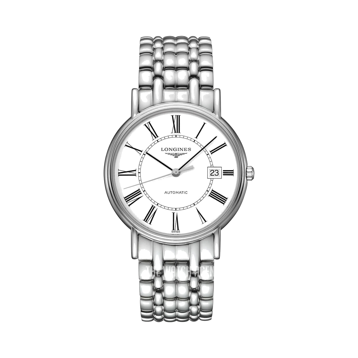 Longines Presence White Dial Men's Watch