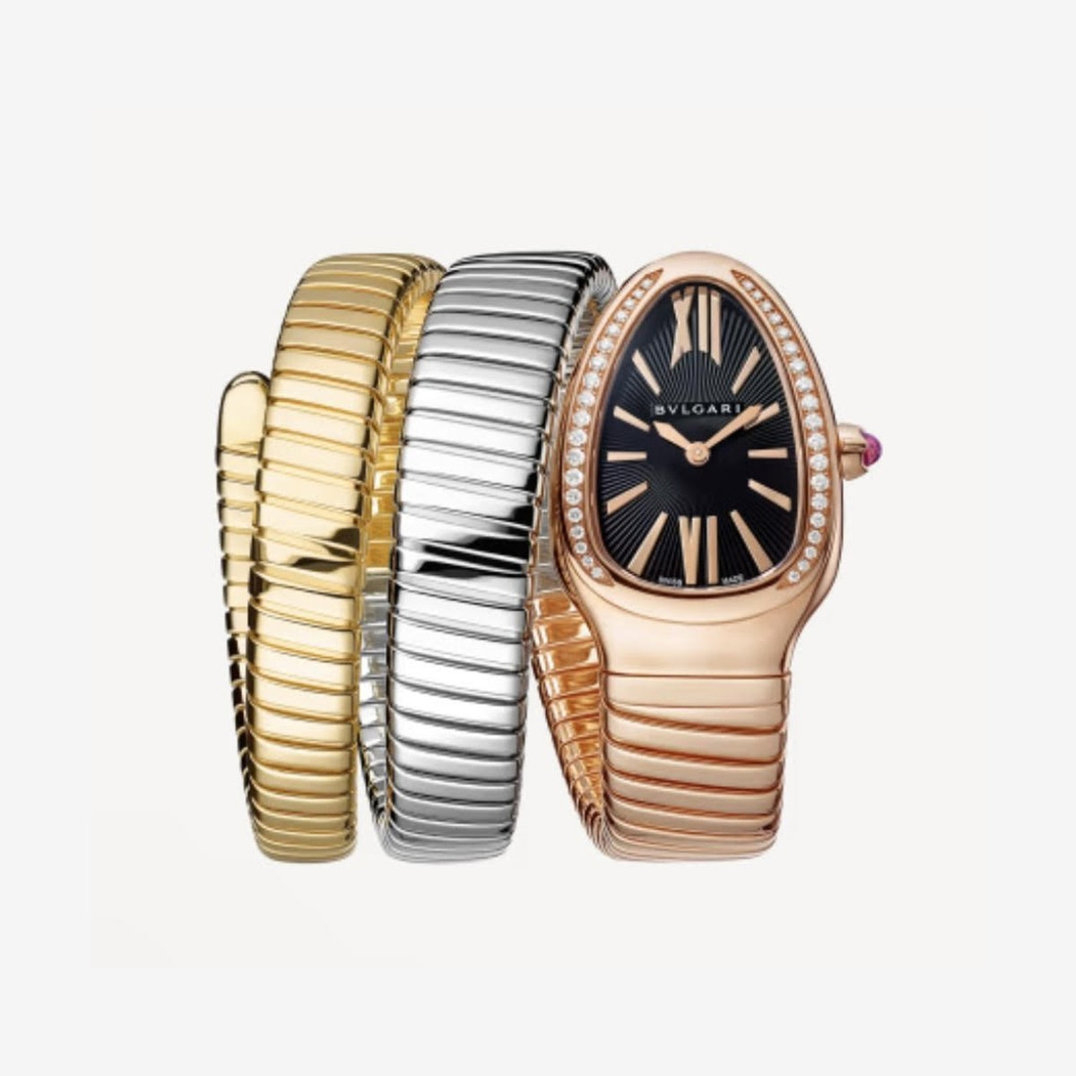 Bvlgari Serpenti Rose Gold watch