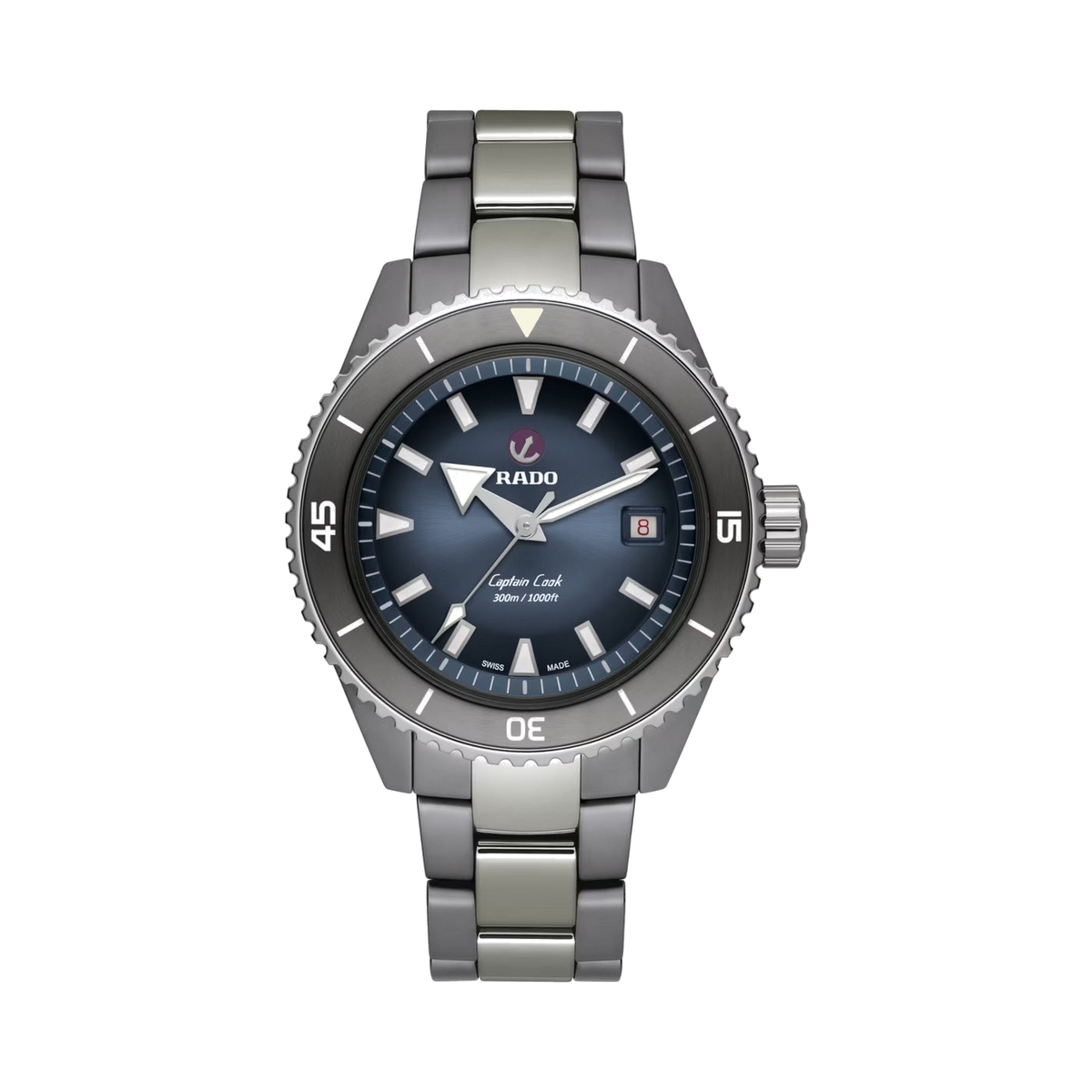 Rado Captain Cook High-Tech Ceramic Diver Men Watch