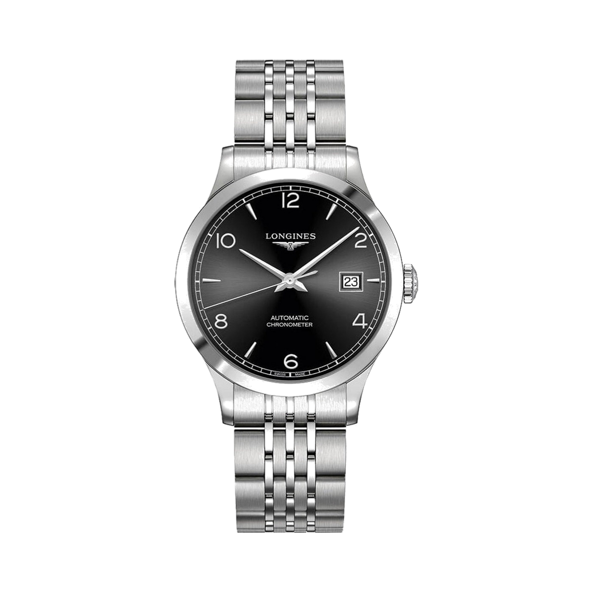 Longines Record 38.5mm Midsize Watch