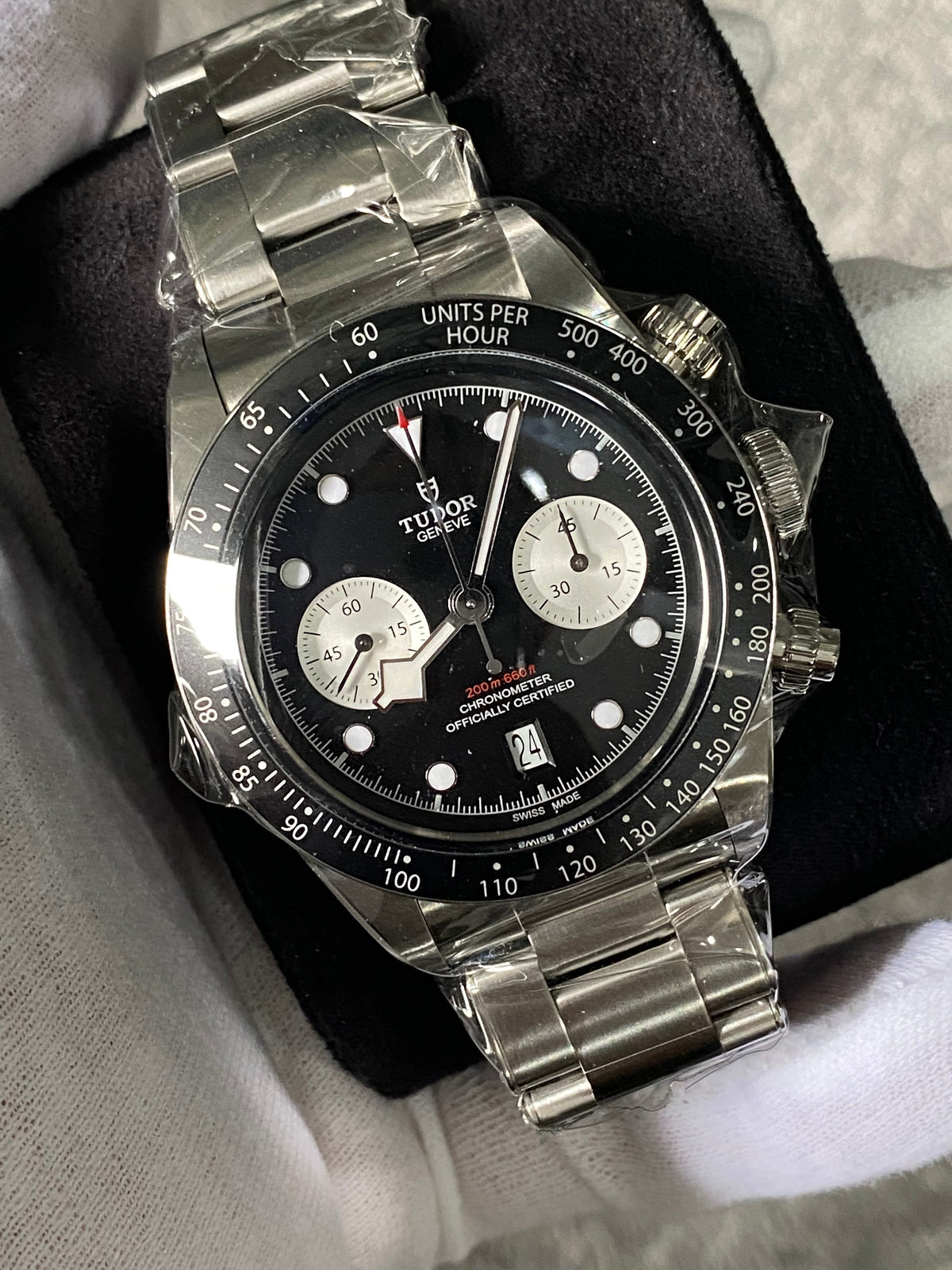 Tudor Black Bay Chrono Black Dial