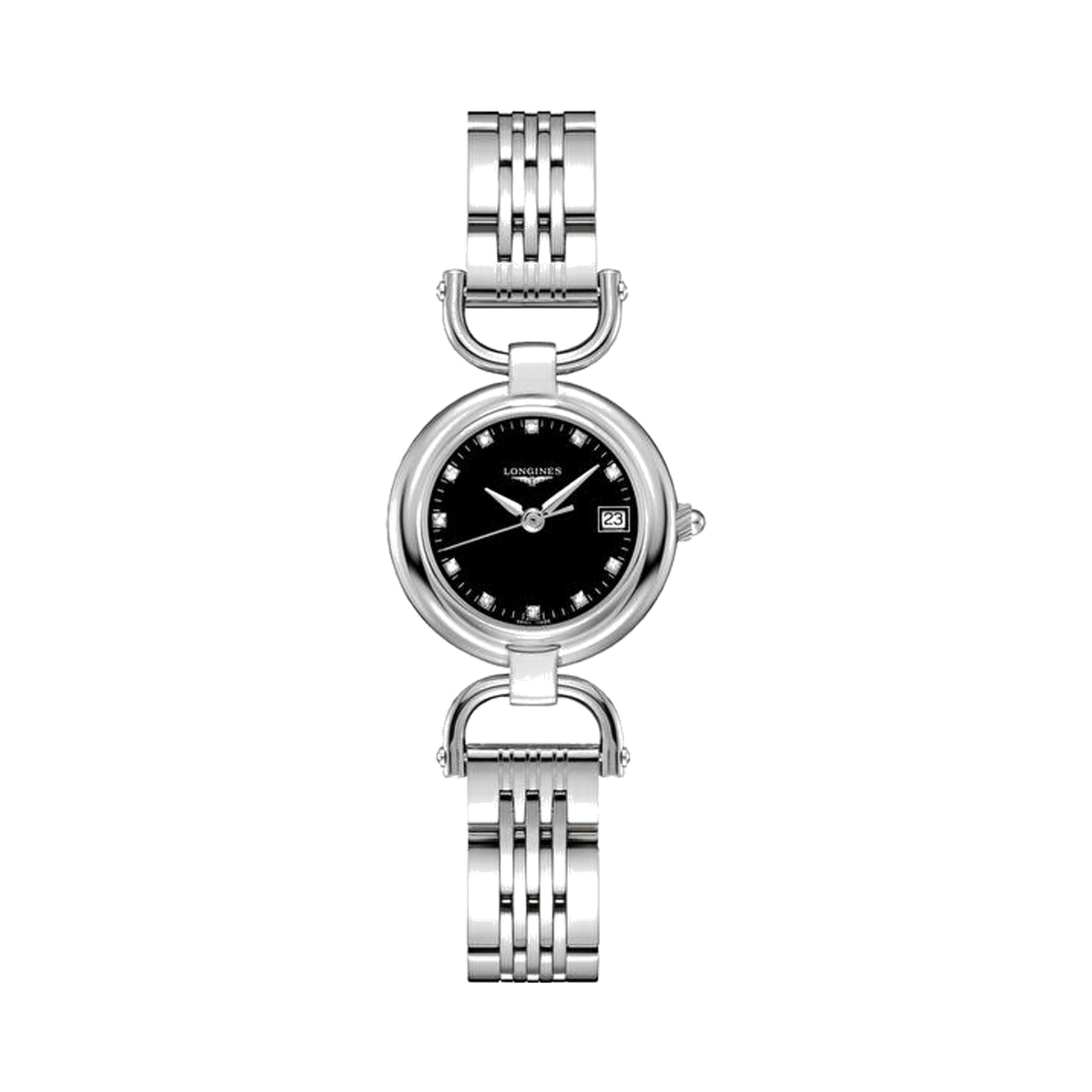 Longines Elegance Ladies, classic, quartz wrist watch Longines Equestrian 26.5 mm