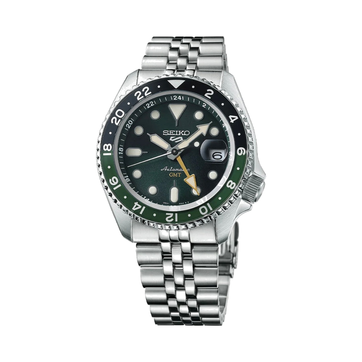 Seiko 5 Sports Automatic GMT Green Dial SSK035