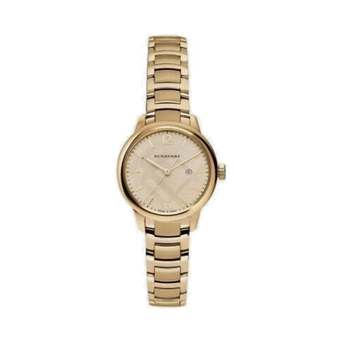 Burberry Women's Classic Round Gold Stainless-Steel Watch