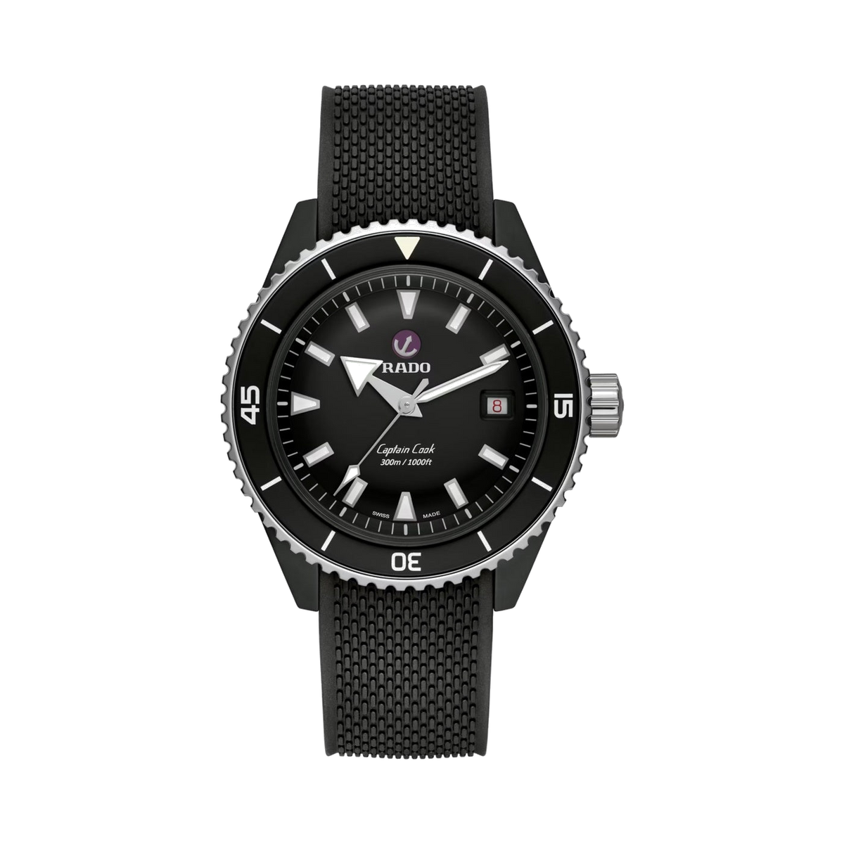 Rado Captain Cook High-Tech Ceramic Diver Black Men Watch