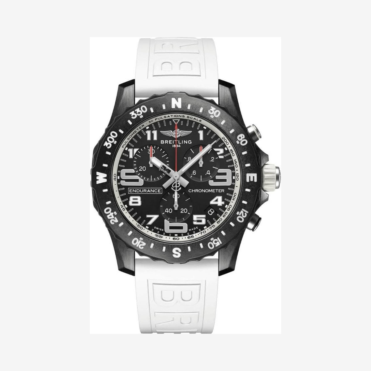 Breitling Endurance Pro Chronograph Quartz Black Dial Men's Watch