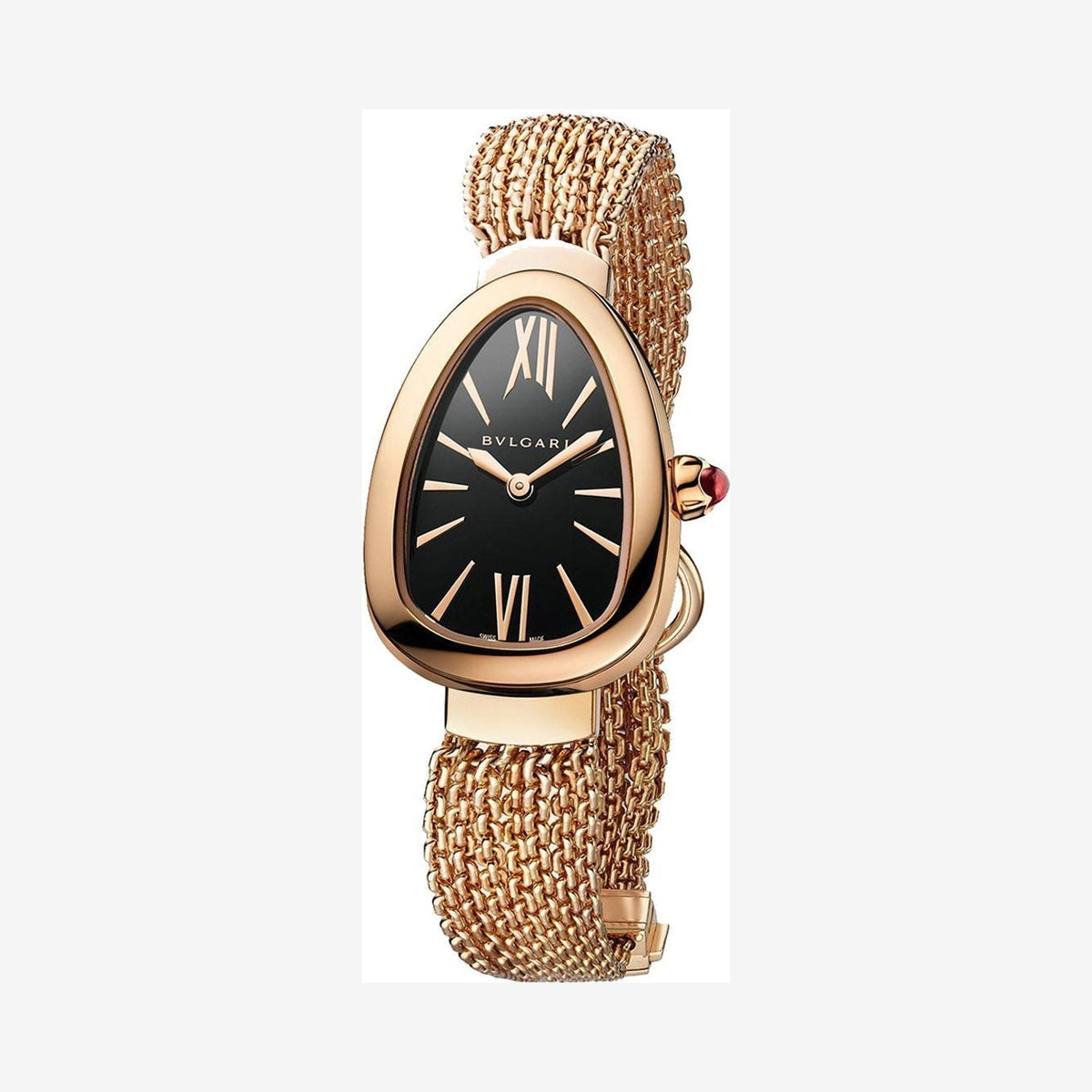 Bvlgari Serpenti Rose Gold Multichain Watch