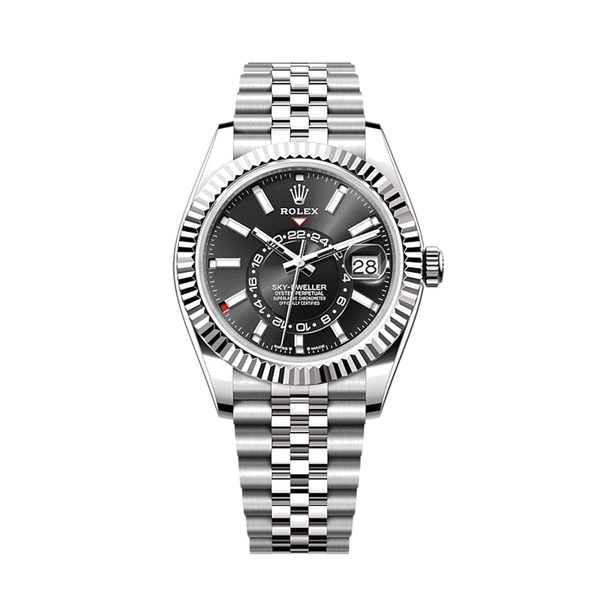Rolex Sky-Dweller 42 mm Black Dial Men's Watch