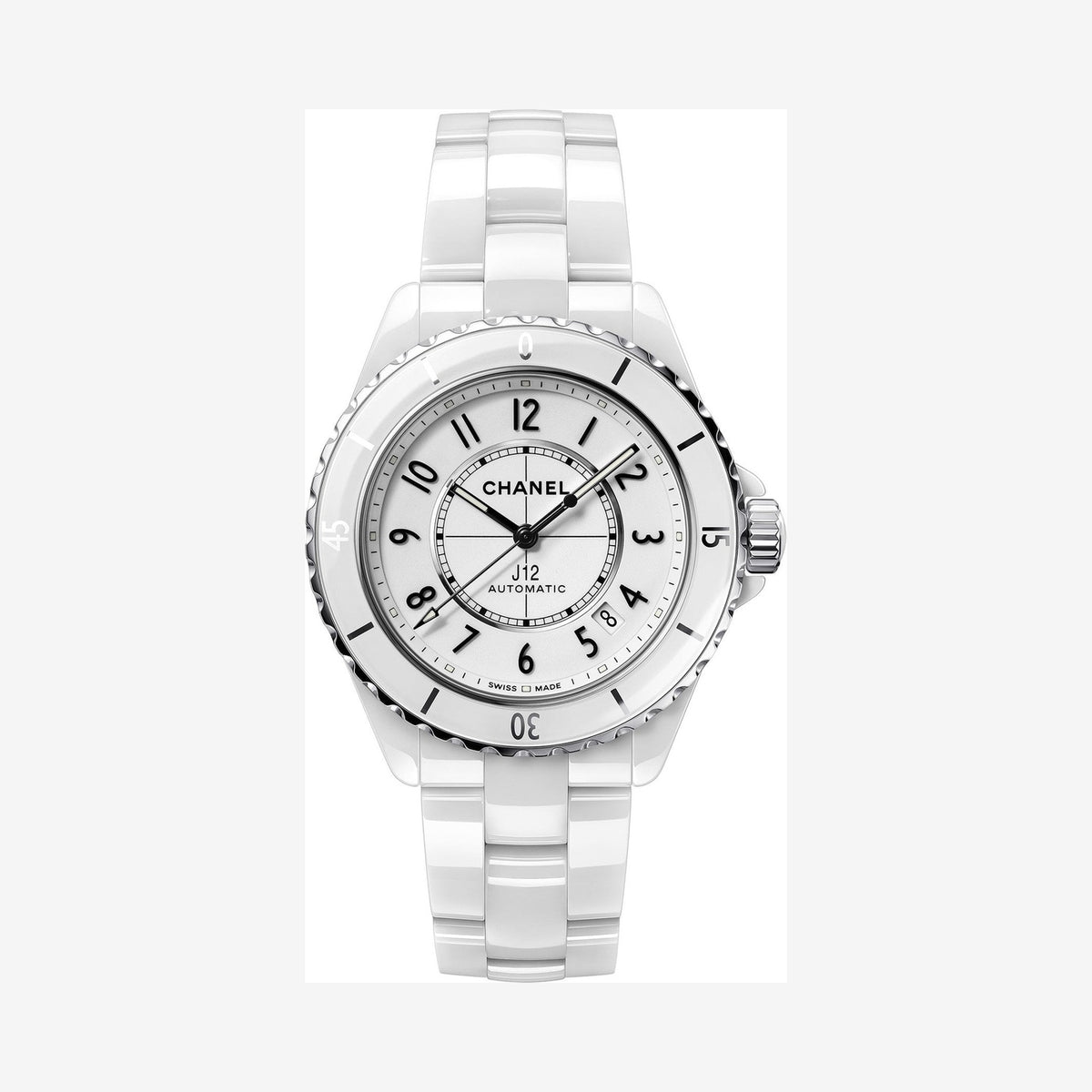 NEW Chanel White J12 Watch 2025 H5700