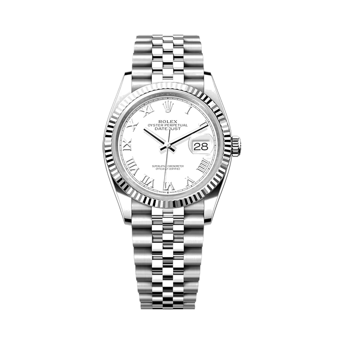Rolex Oyster Perpetual White Gold Watch