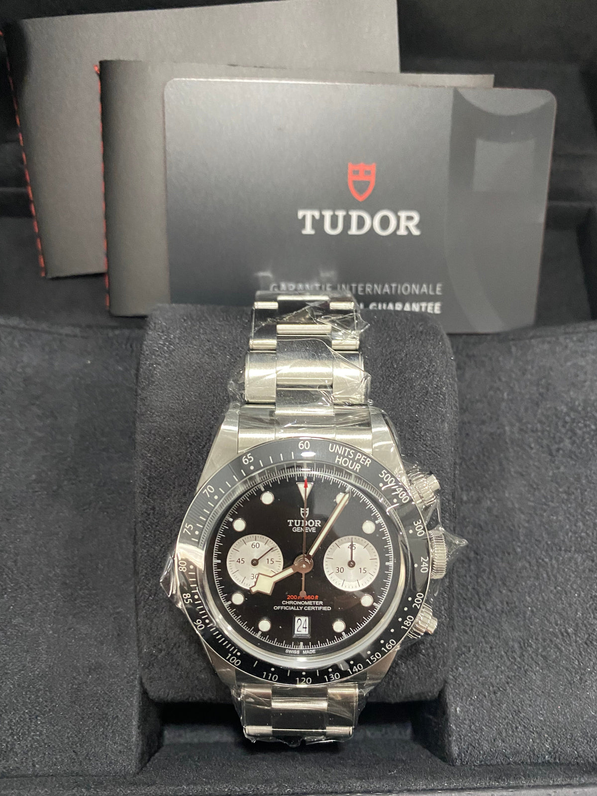 Tudor Black Bay Chrono Black Dial
