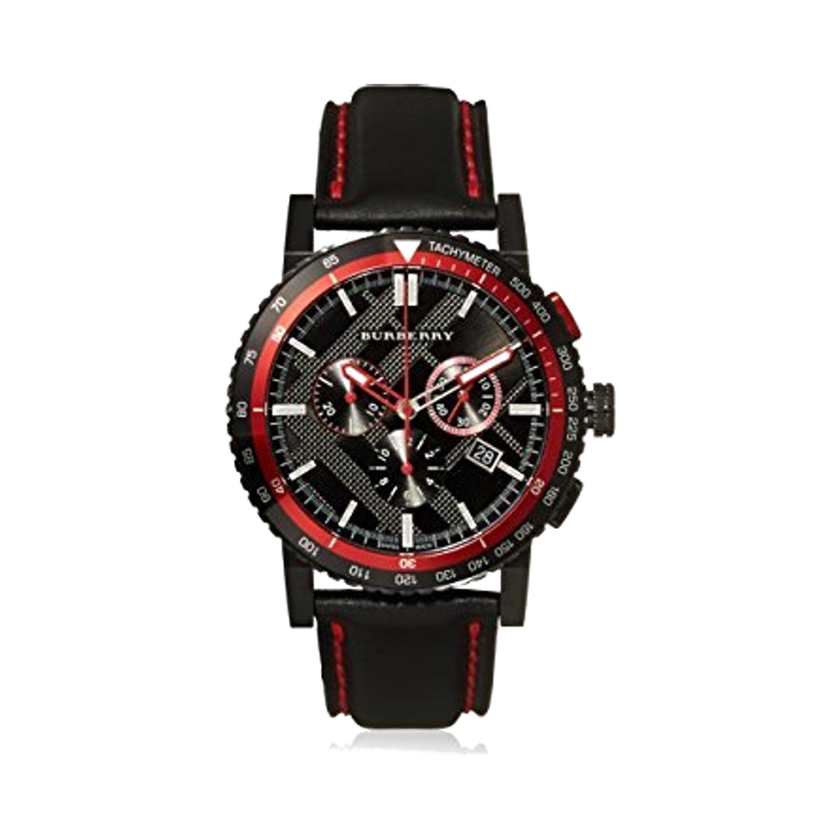 Burberry The City Chronograph Black Dial Men's Watch