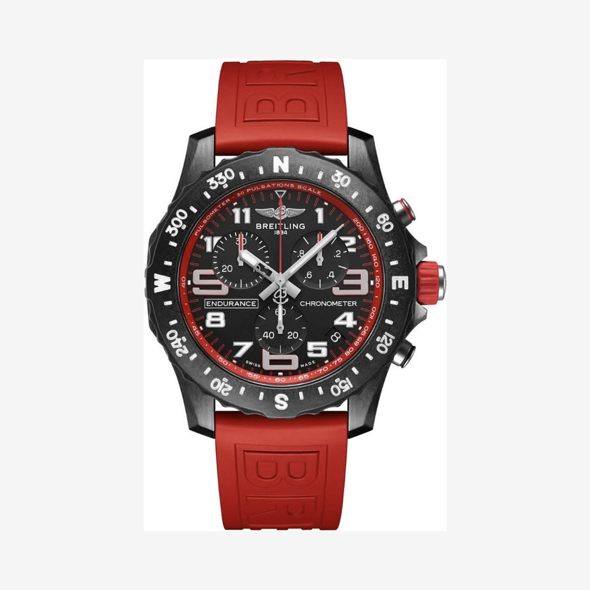 Breitling Endurance Pro Chronograph Quartz Black Dial Men's Watch