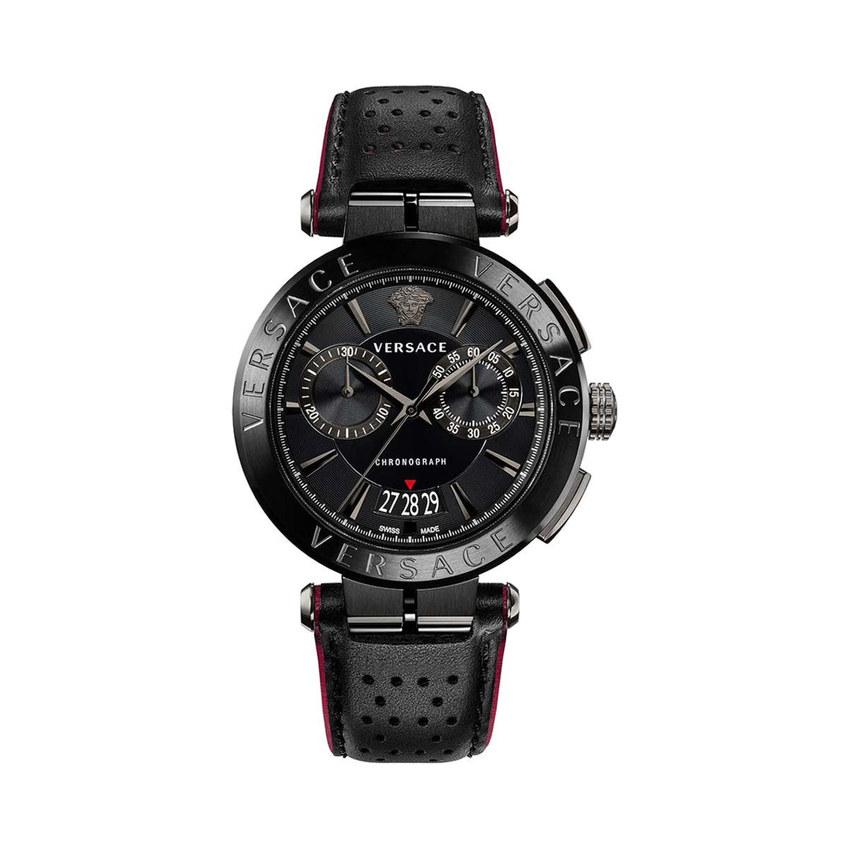 Versace Aion 45 mm Black Wristwatch