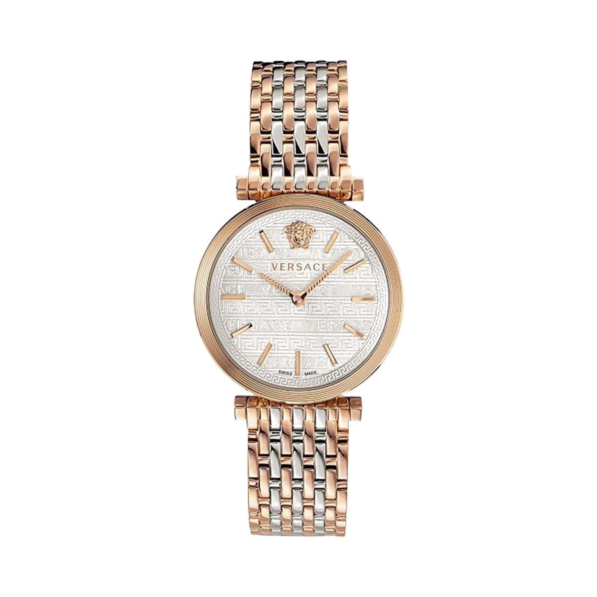 Versace V-Twist Two-Tone 36 mm Wristwatch