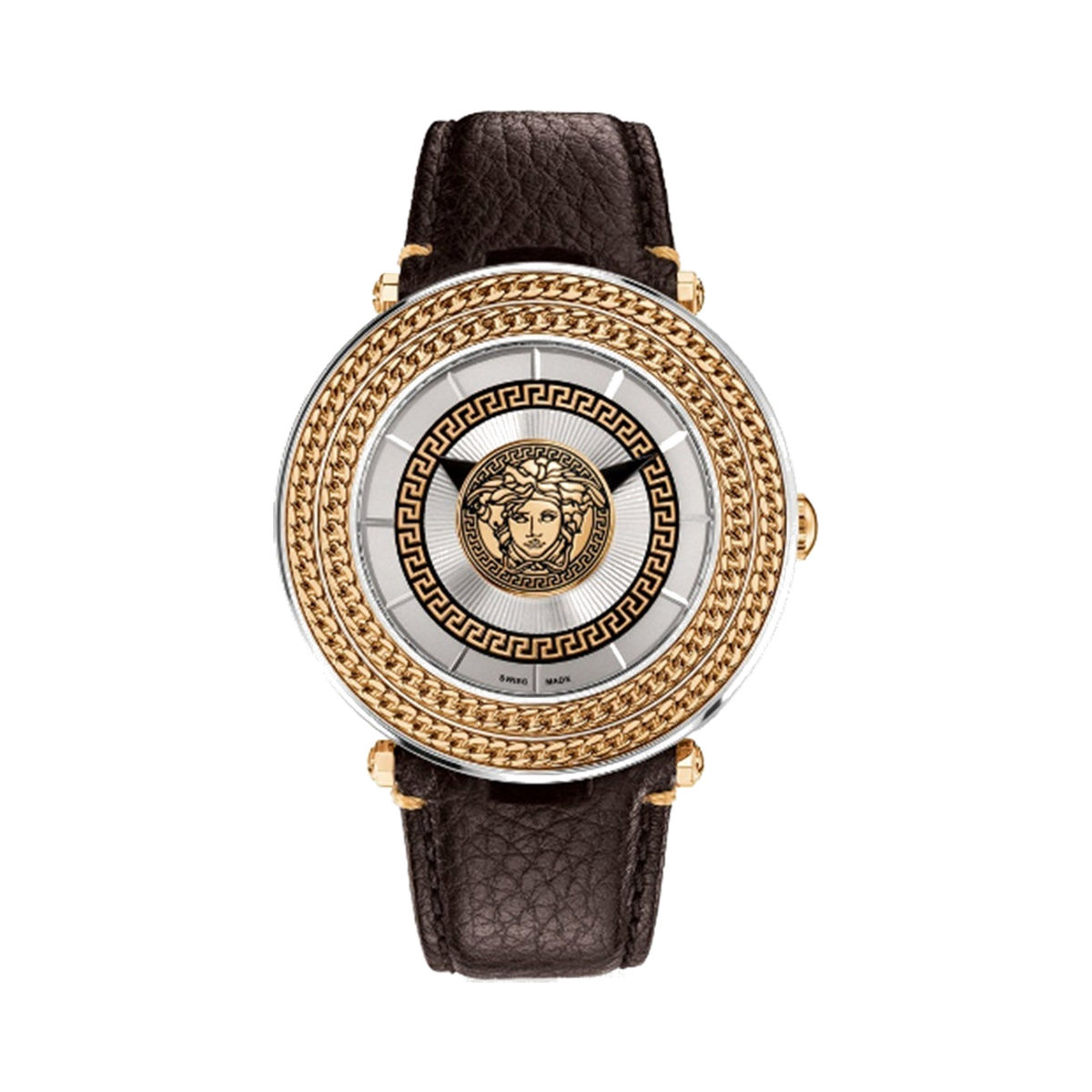 Versace 46 mm V-Metal Wristwatch