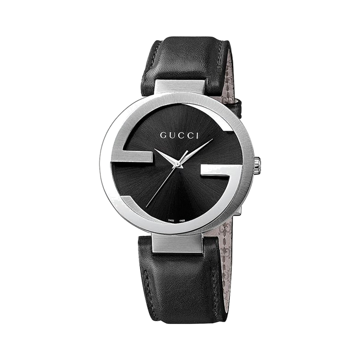 Gucci Interlocking G Black 42 mm Wristwatch