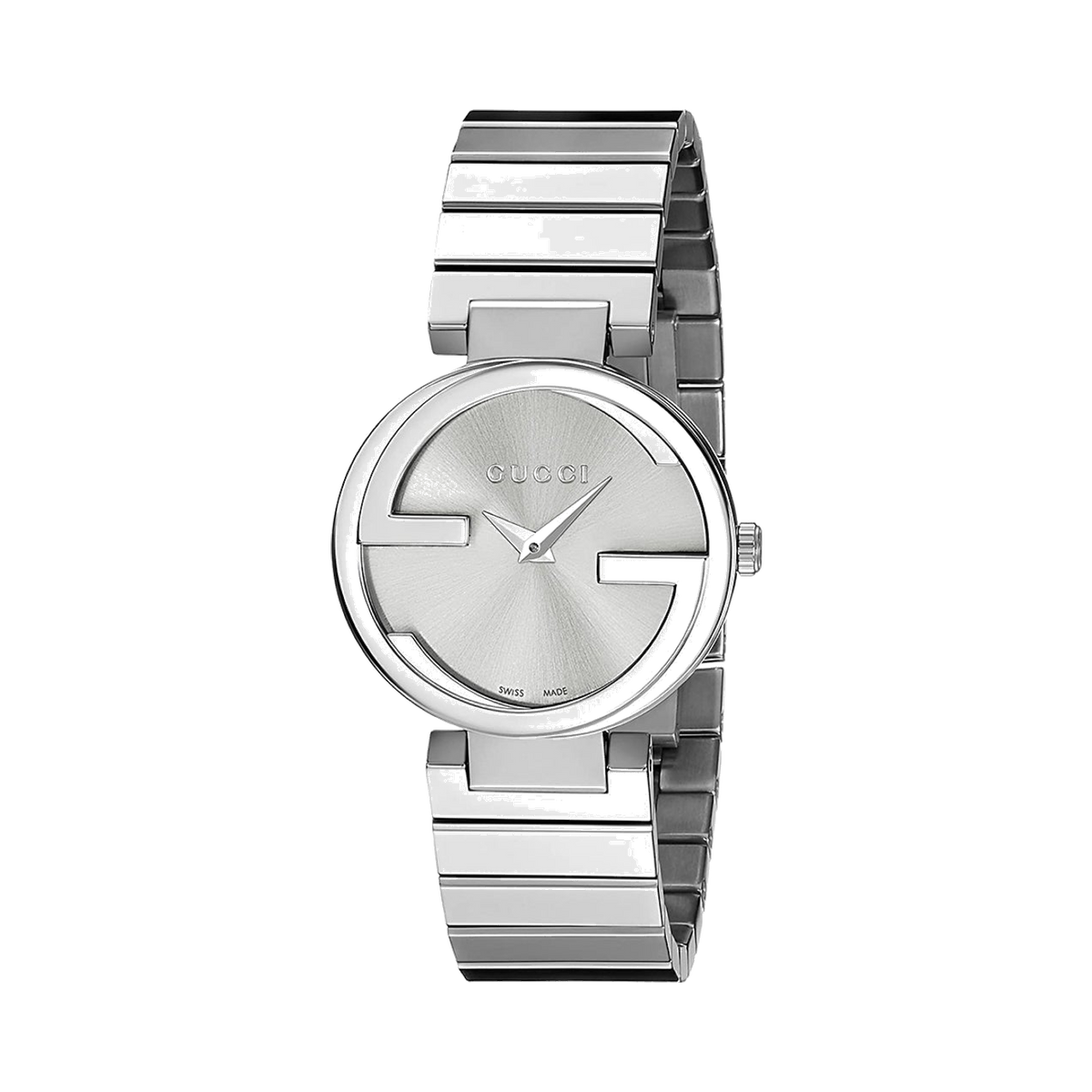 Gucci Interlocking 29 mm Silver Wristwatch